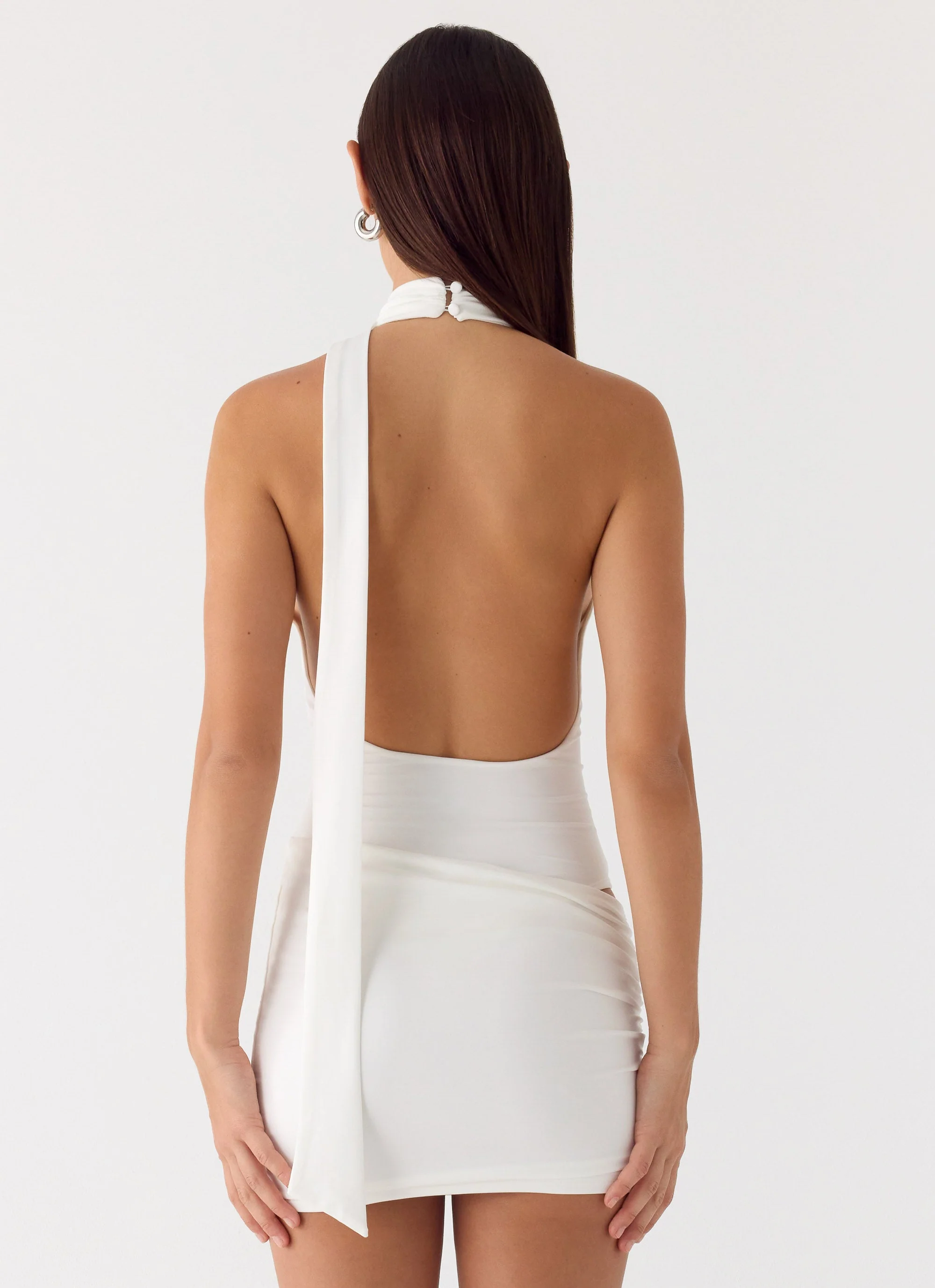 On My Way Mini Dress - White - Image 2