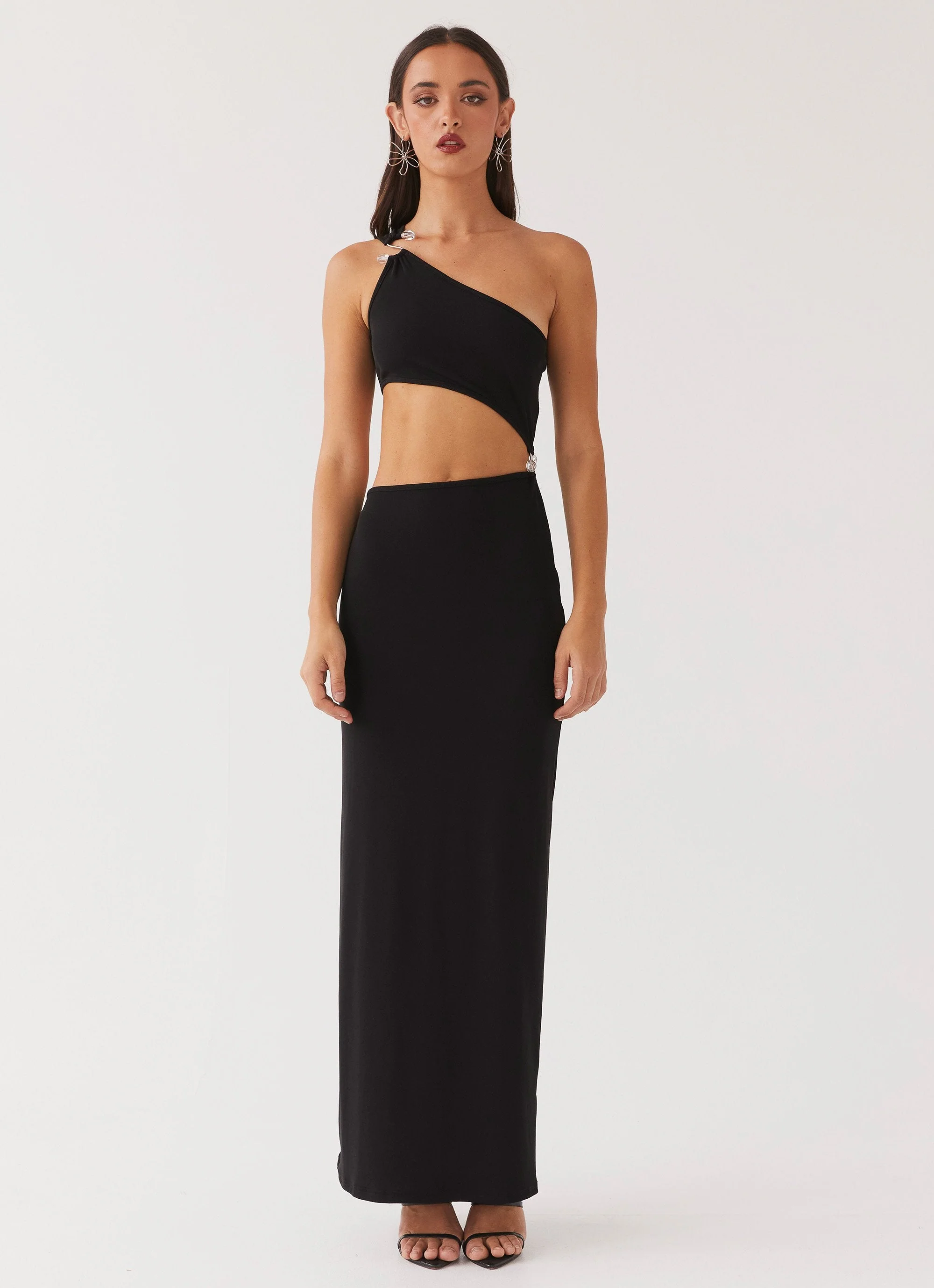 On The Moon Maxi Dress - Black - Image 2