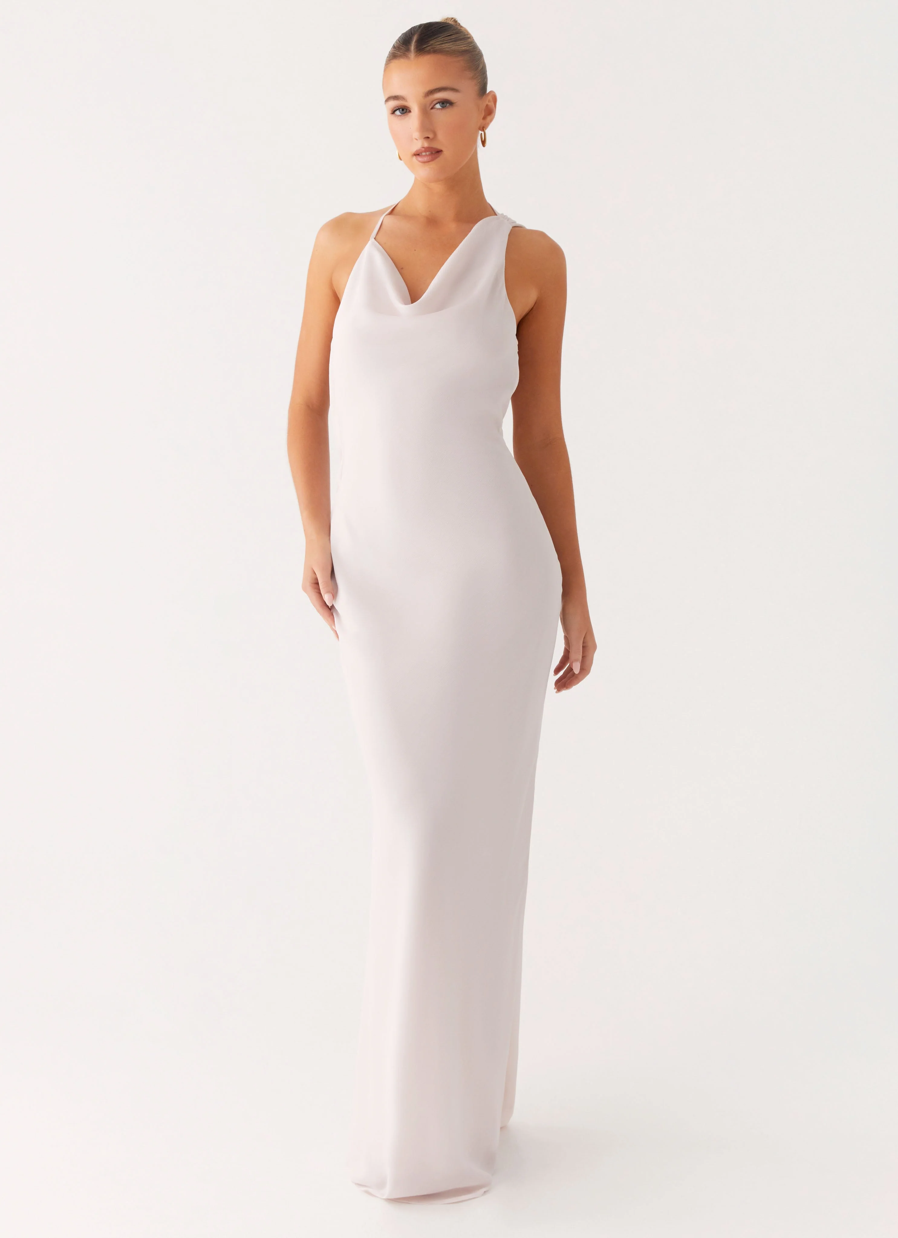Opal Glow Maxi Dress - Off White - Image 5