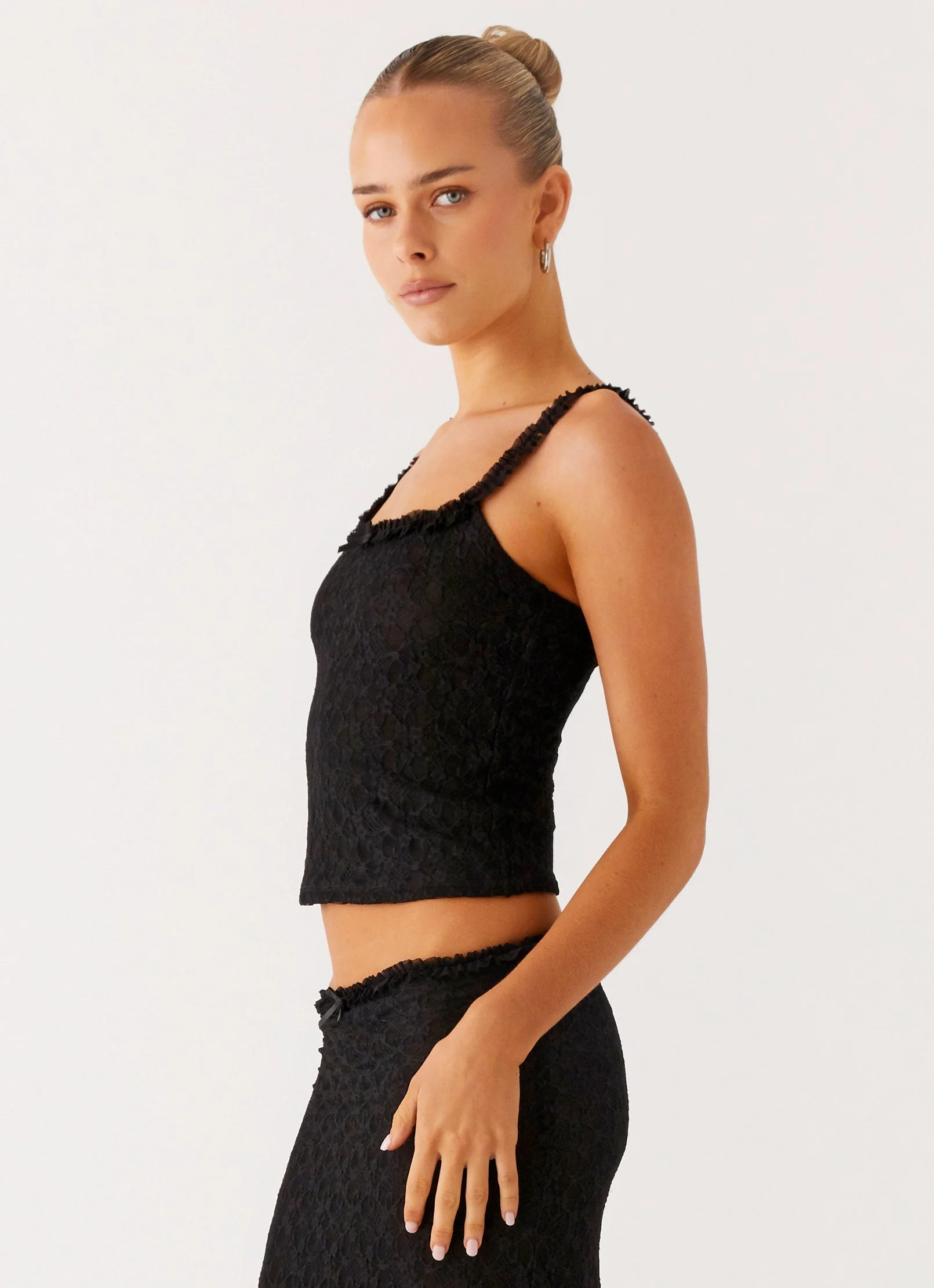 Ophira Cami Top - Black - Image 2
