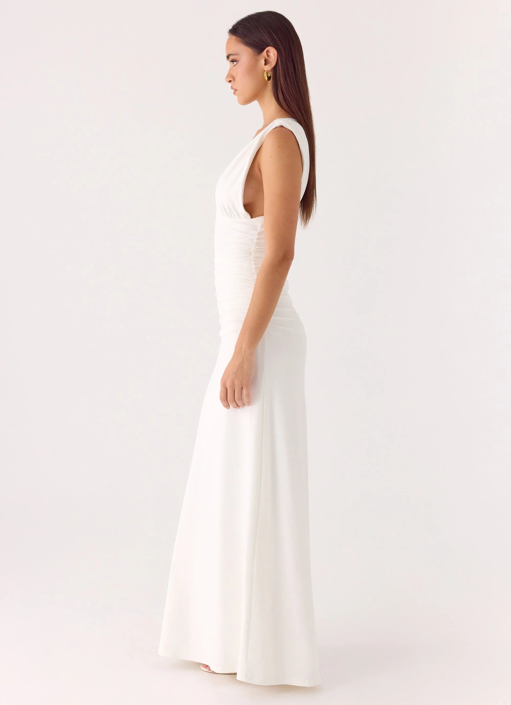 Options Maxi Dress - White - Image 3
