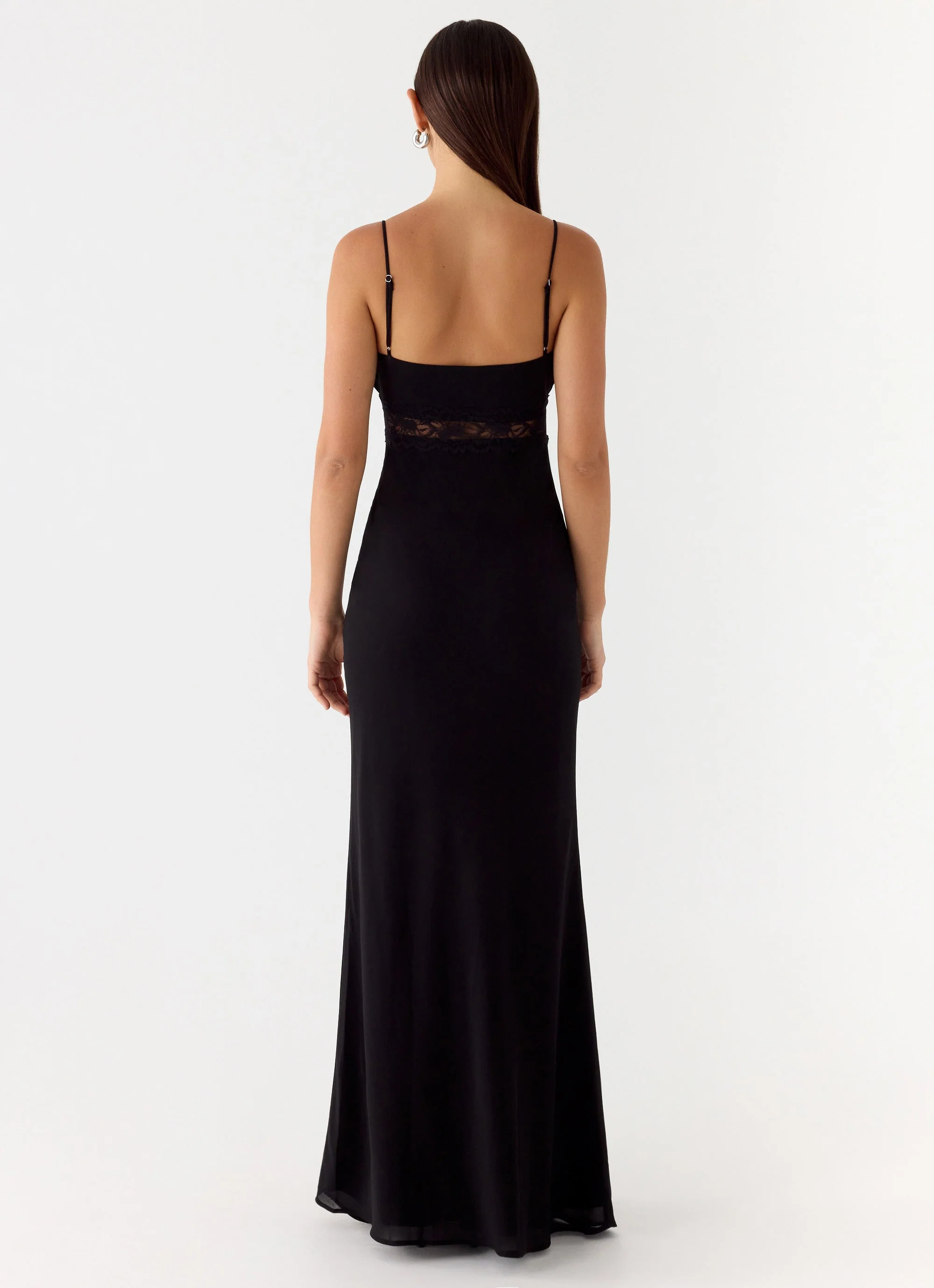 Opulent Maxi Dress - Black - Image 7