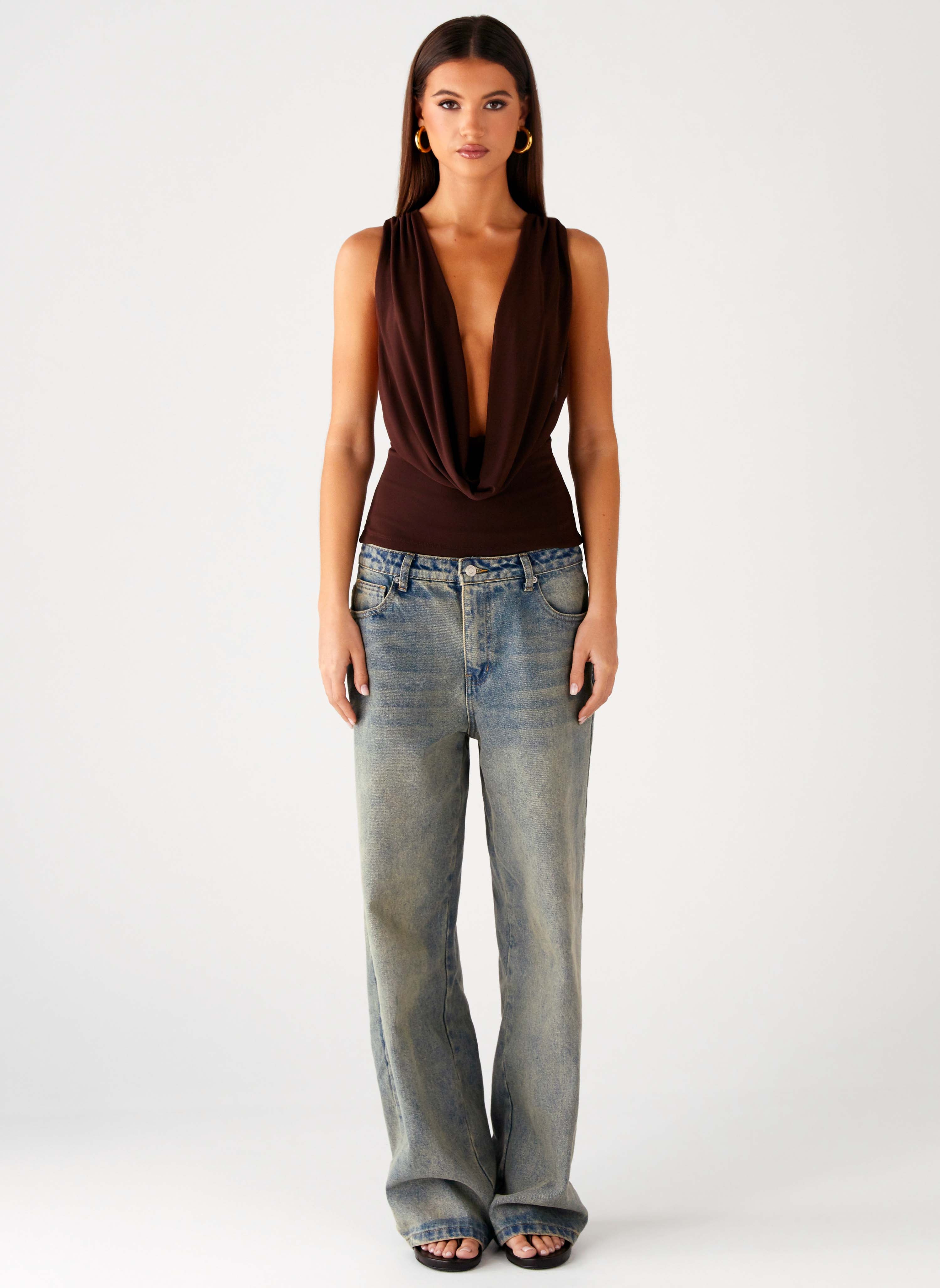 Oracle Top - Chocolate - Image 2