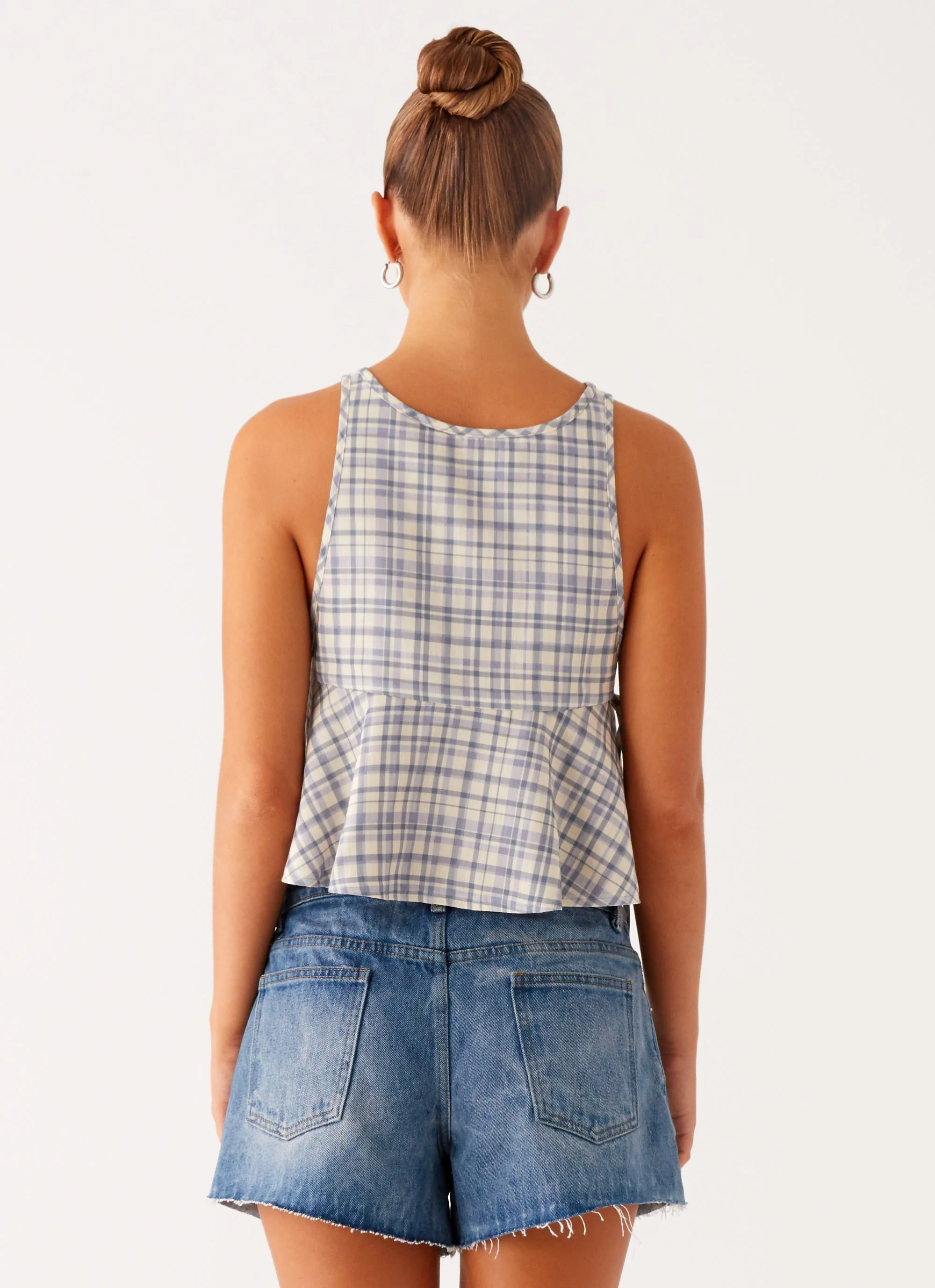 Osborne Halter Top - Check - Image 4