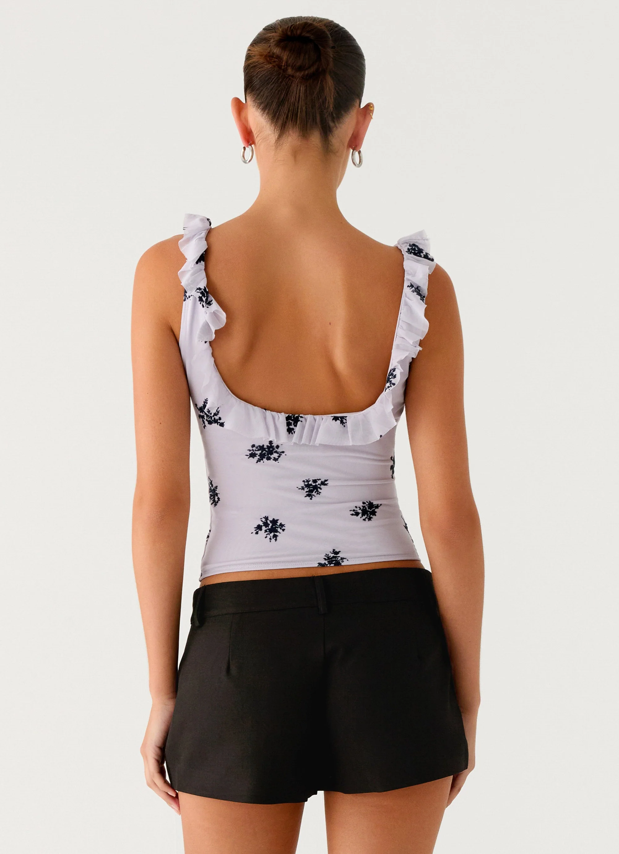 Oslo Mini Shorts - Black - Image 4