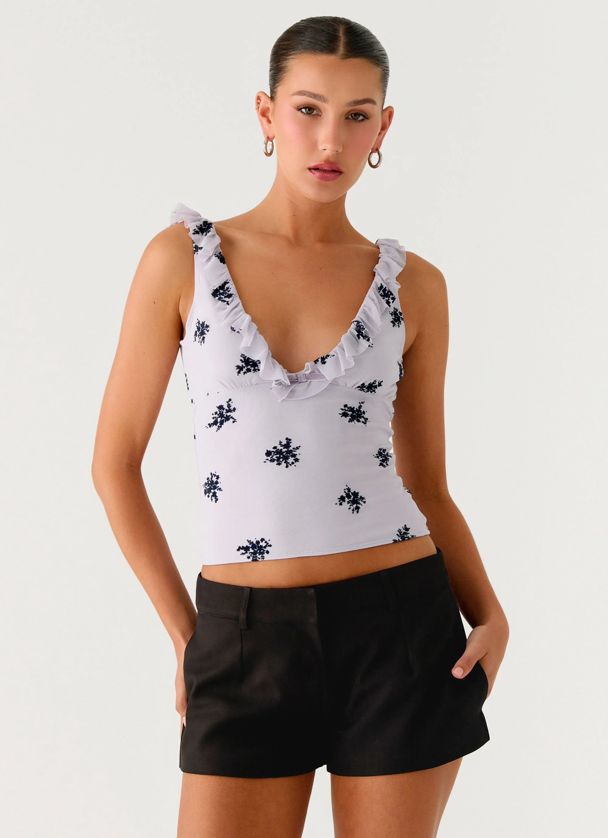 Oslo Mini Shorts - Black - Image 5