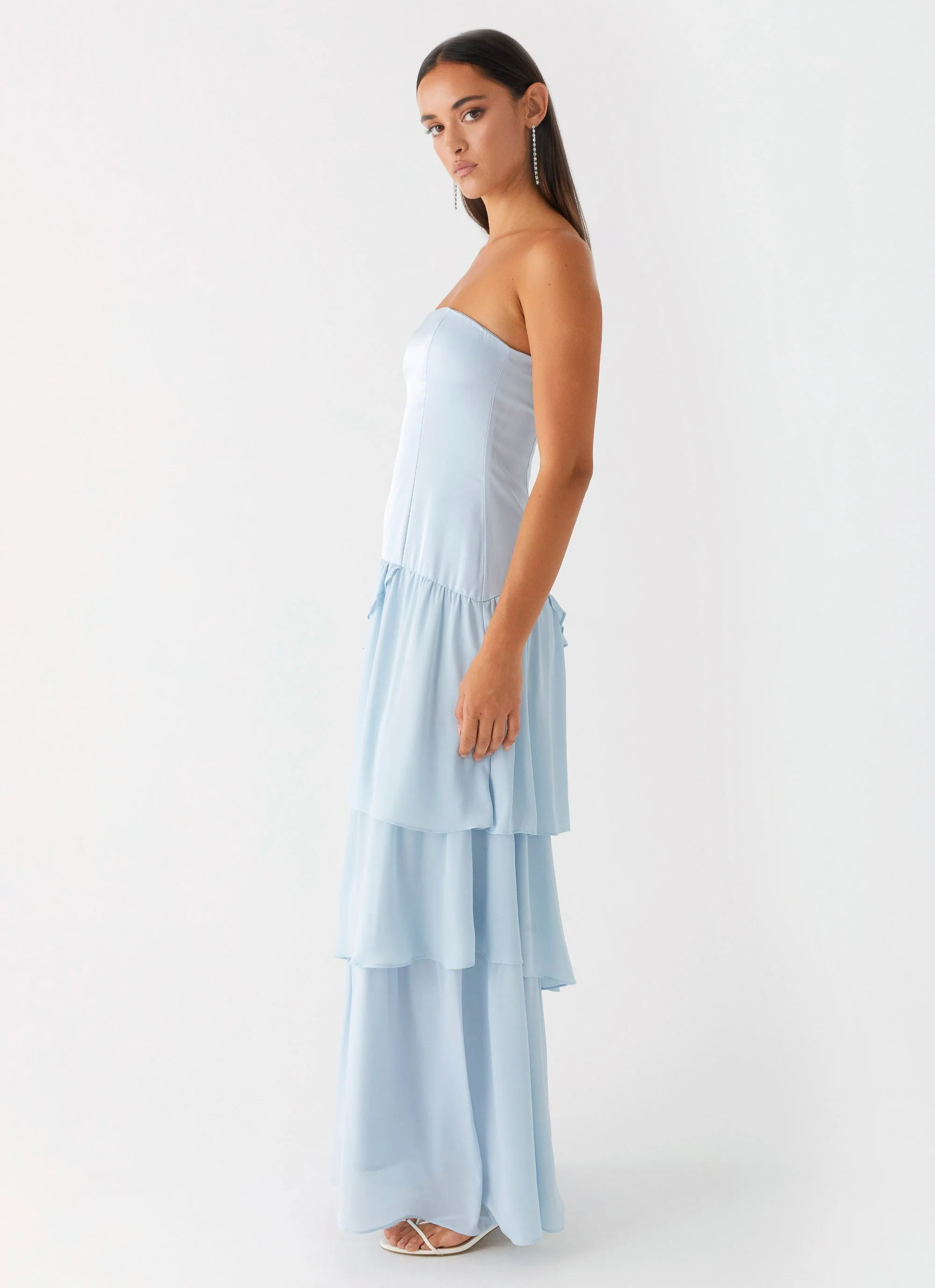 Our Story Maxi Dress - Pastel Blue - Image 3