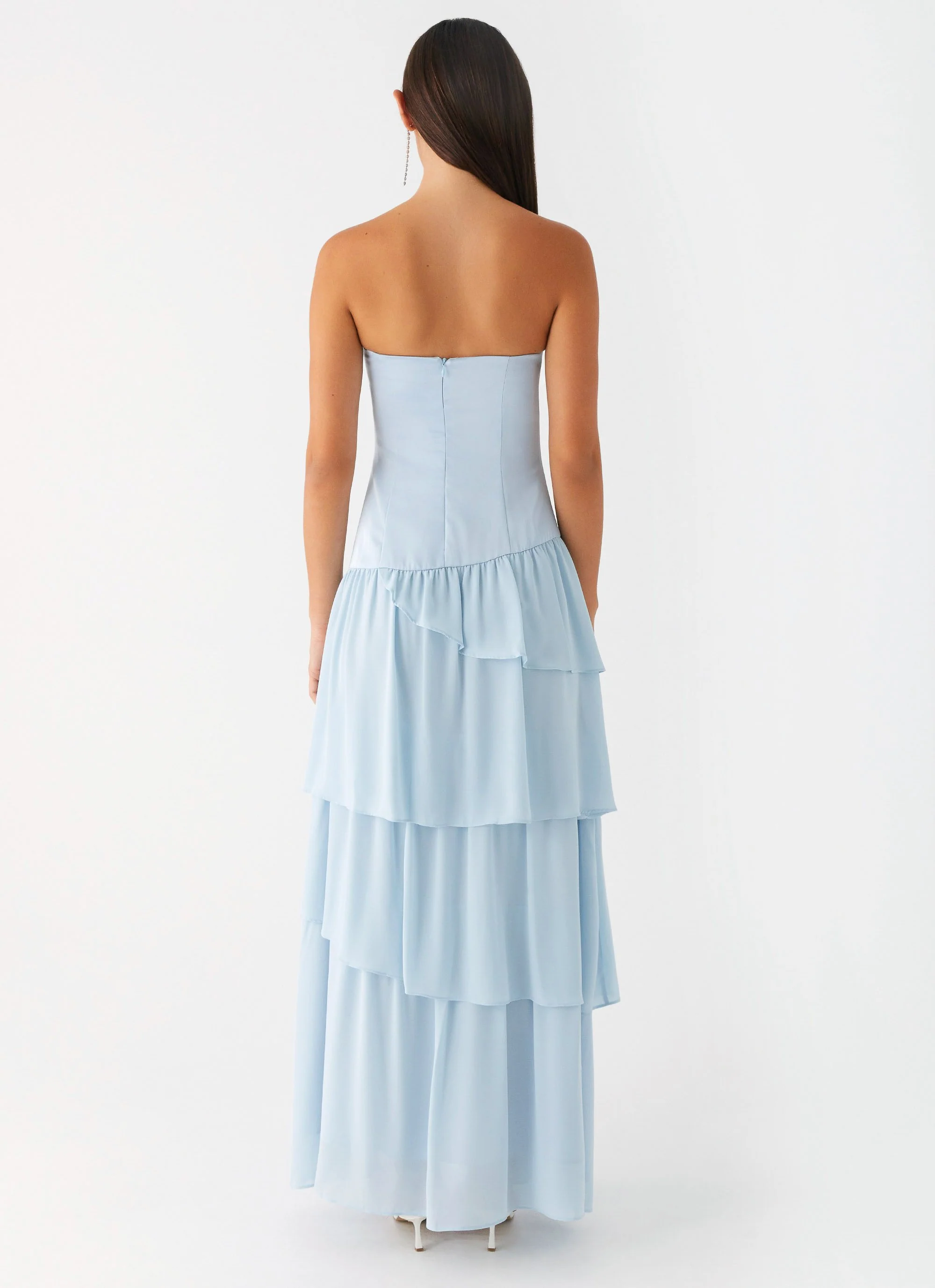 Our Story Maxi Dress - Pastel Blue - Image 4