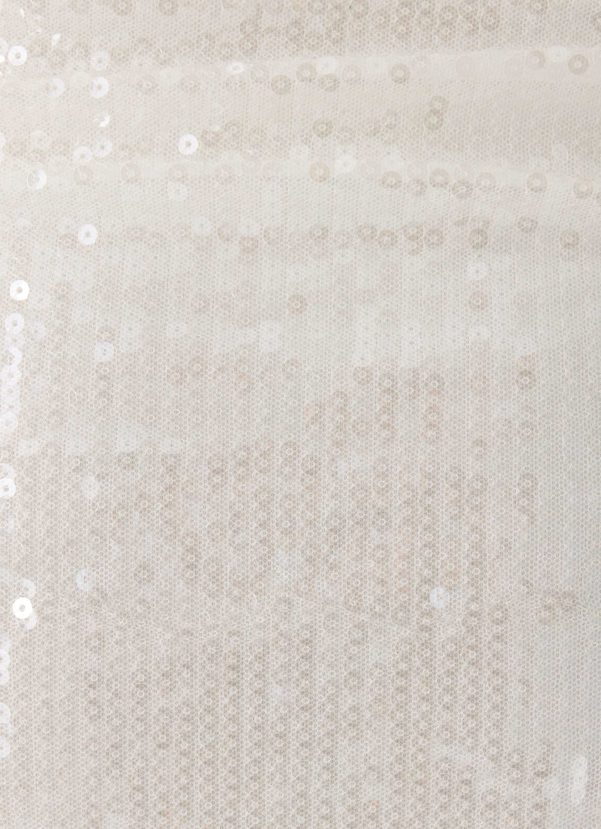 Overprotected Sequin Mini Dress - White - Image 8