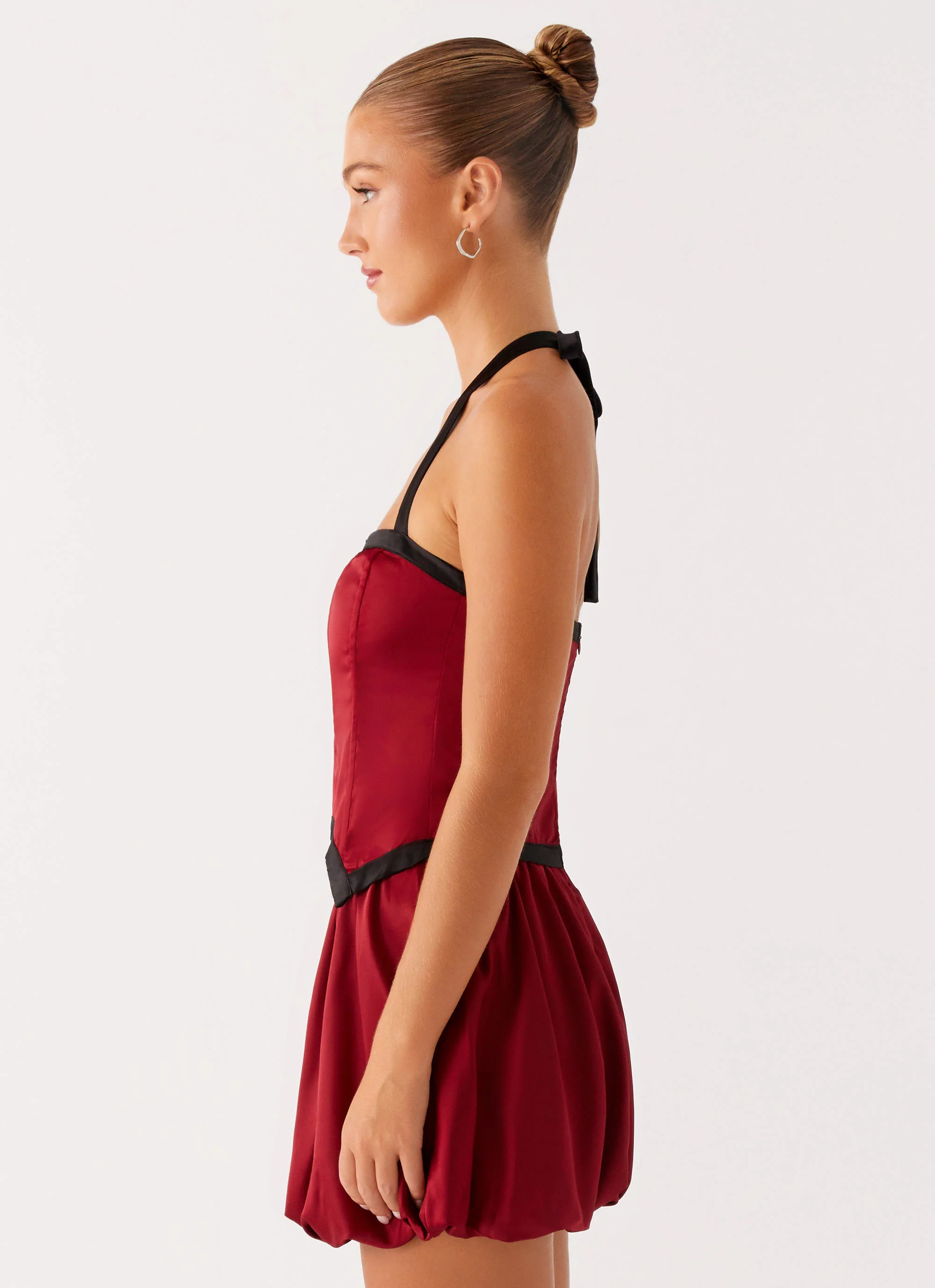 Pacific Mini Dress - Red - Image 4