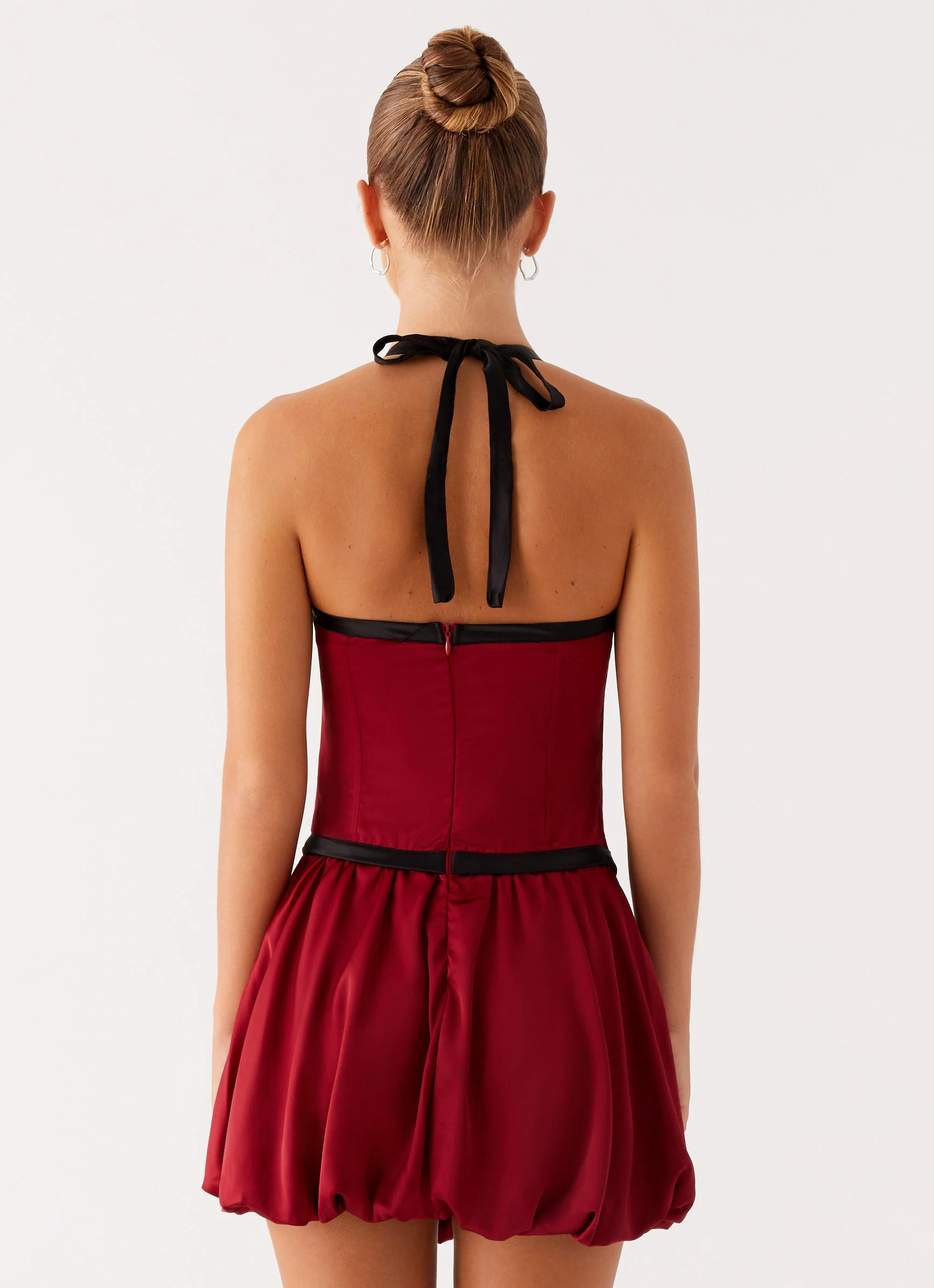 Pacific Mini Dress - Red - Image 5