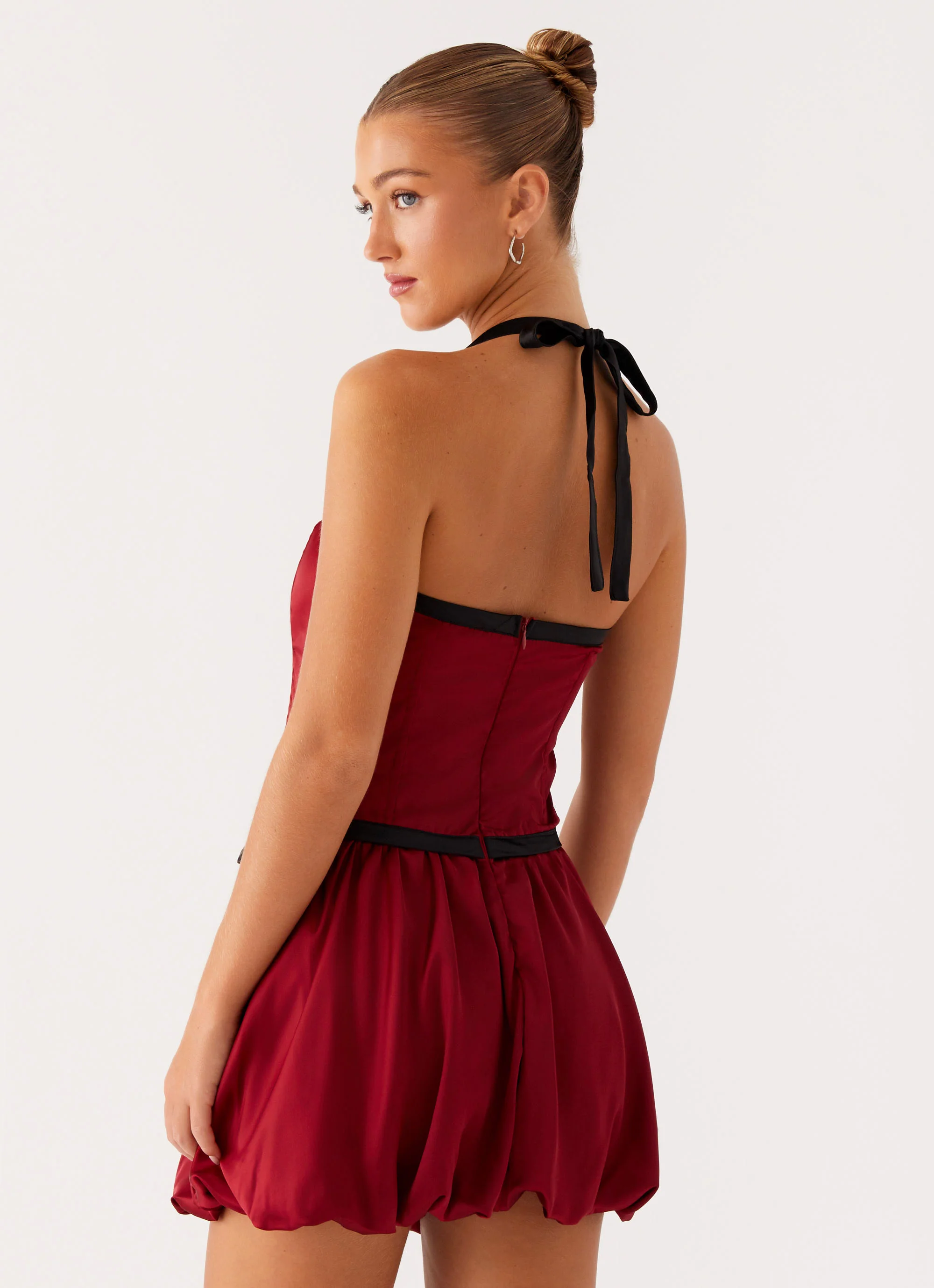 Pacific Mini Dress - Red - Image 6