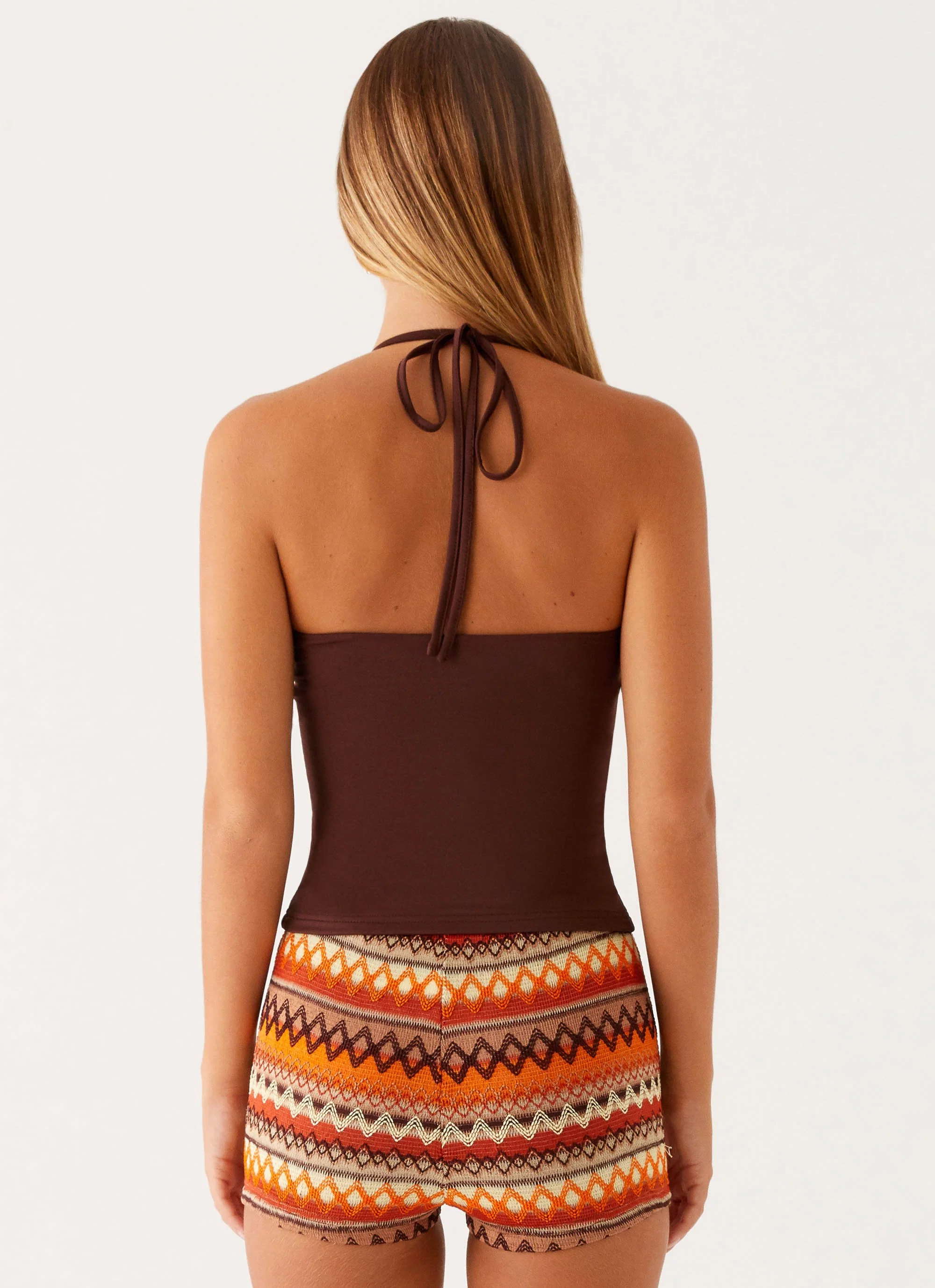 Palm Beach Top - Chocolate - Image 6