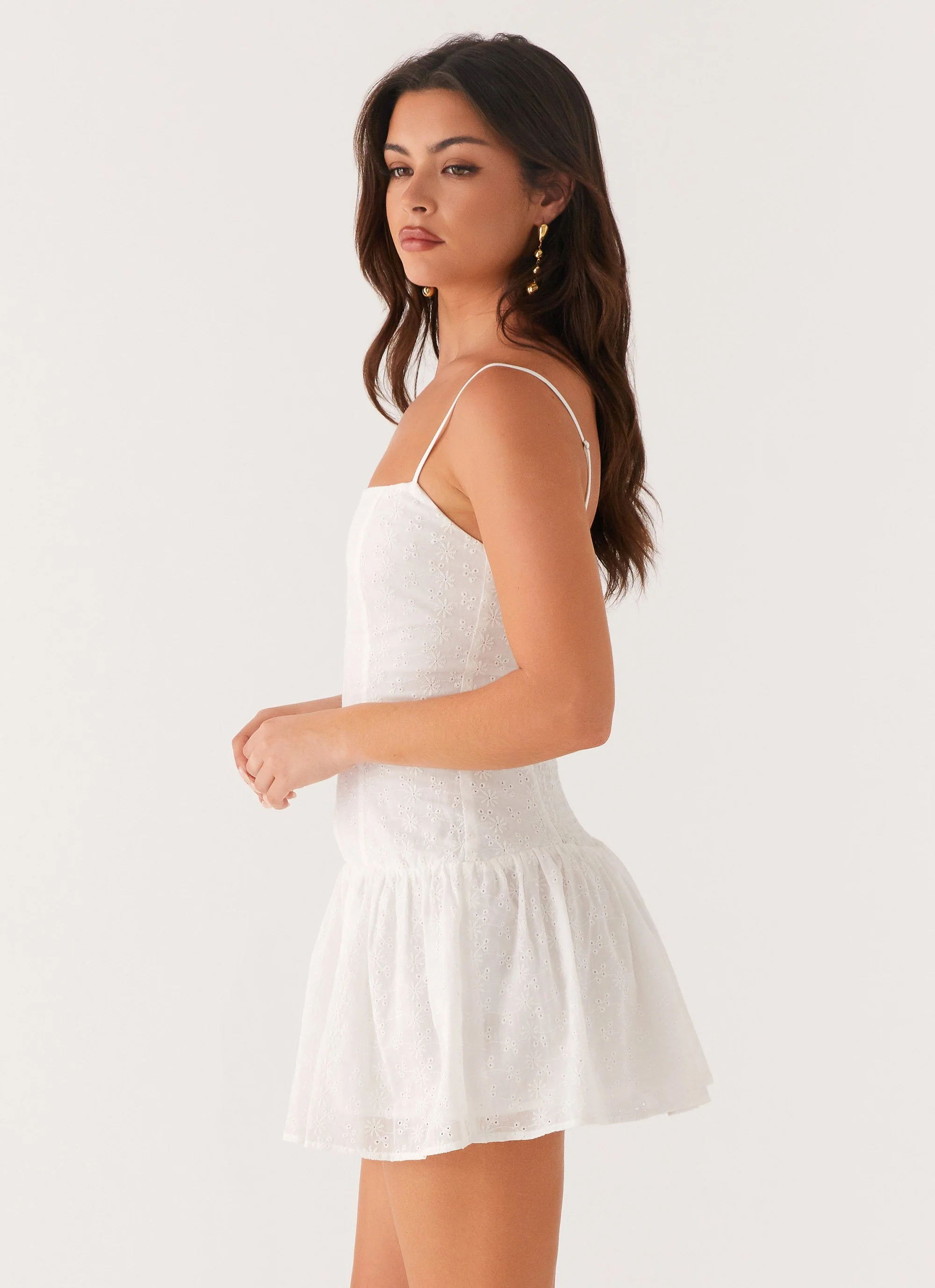 Palm Springs Mini Dress - White - Image 3