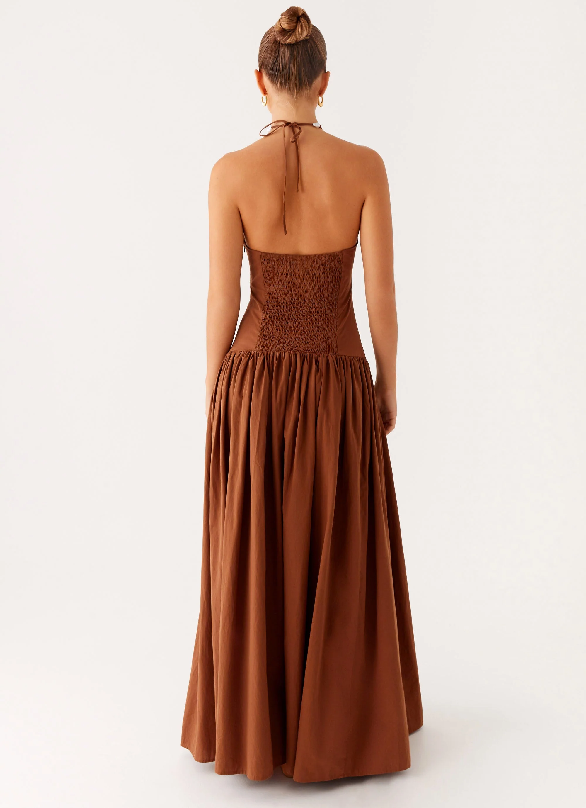 Paltrow Maxi Dress - Chocolate - Image 4