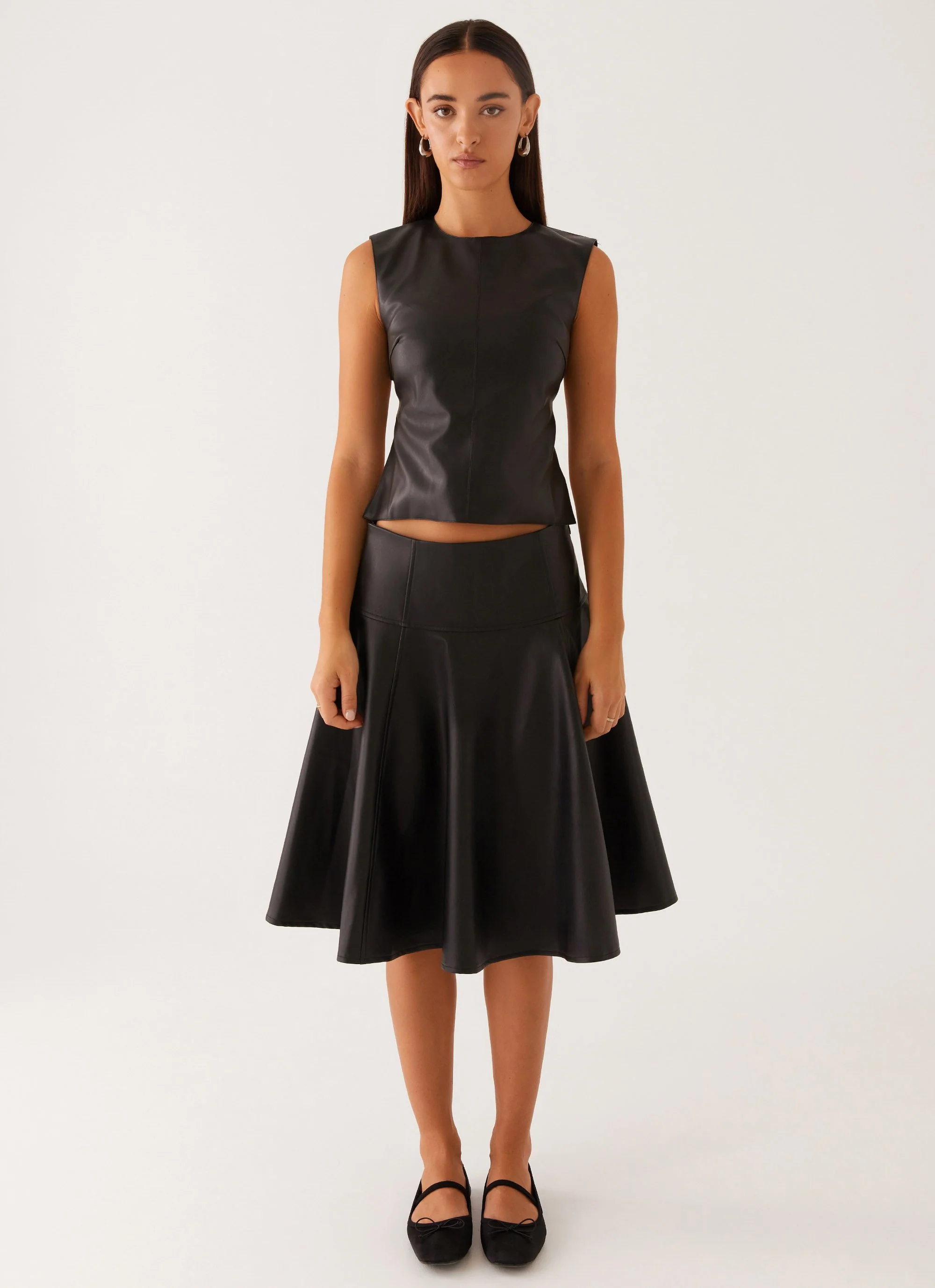 Paola Tank Top - Black - Image 2