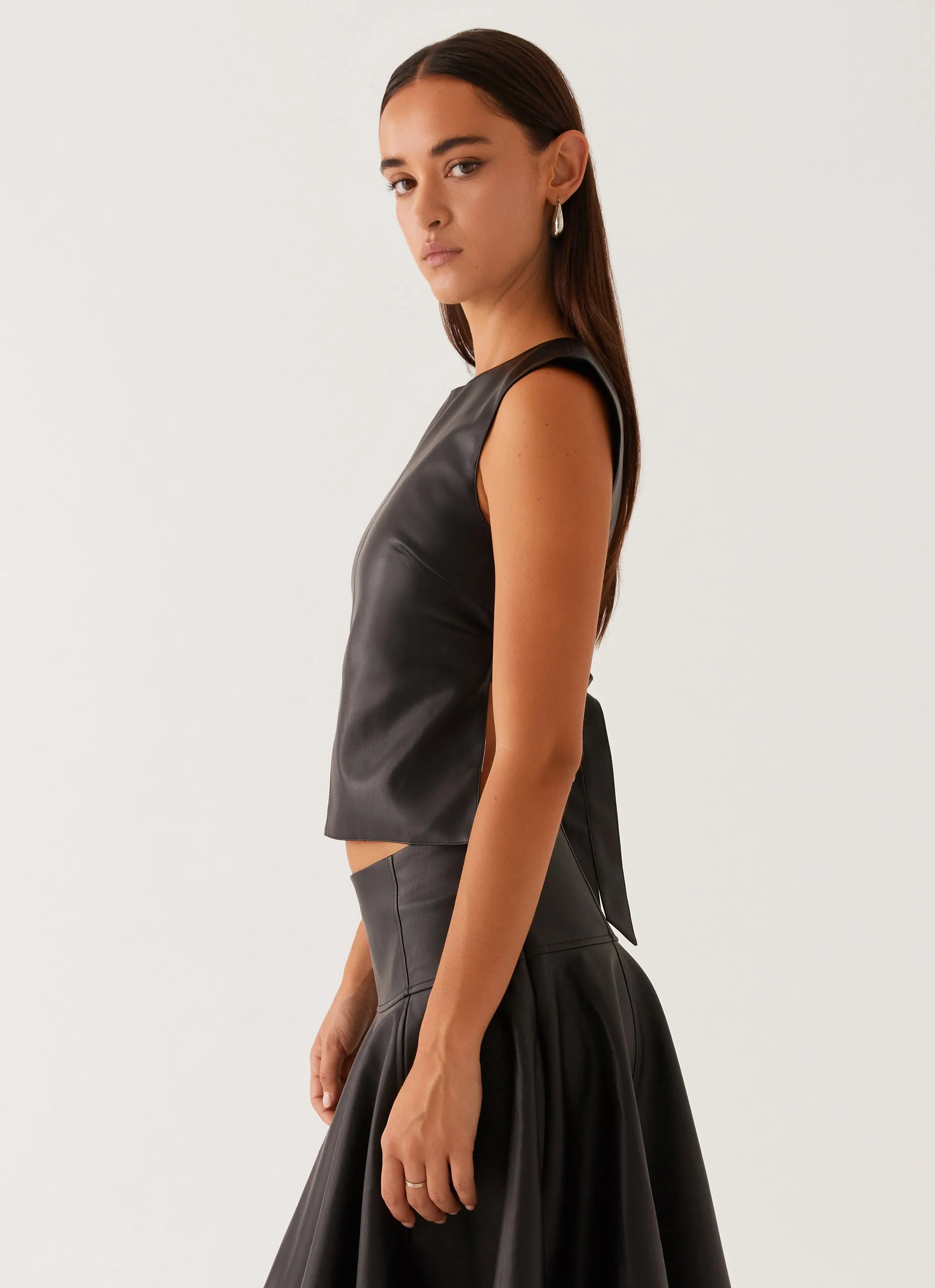 Paola Tank Top - Black - Image 3