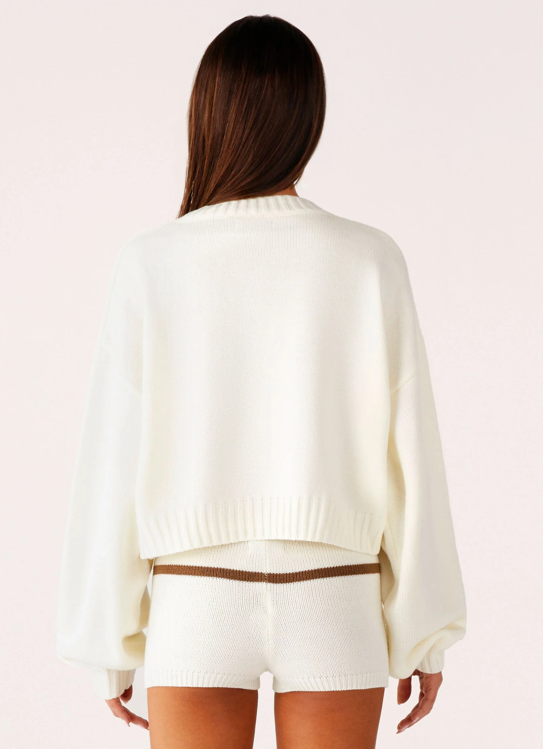 Paolo Knit Short - Off White - Image 4