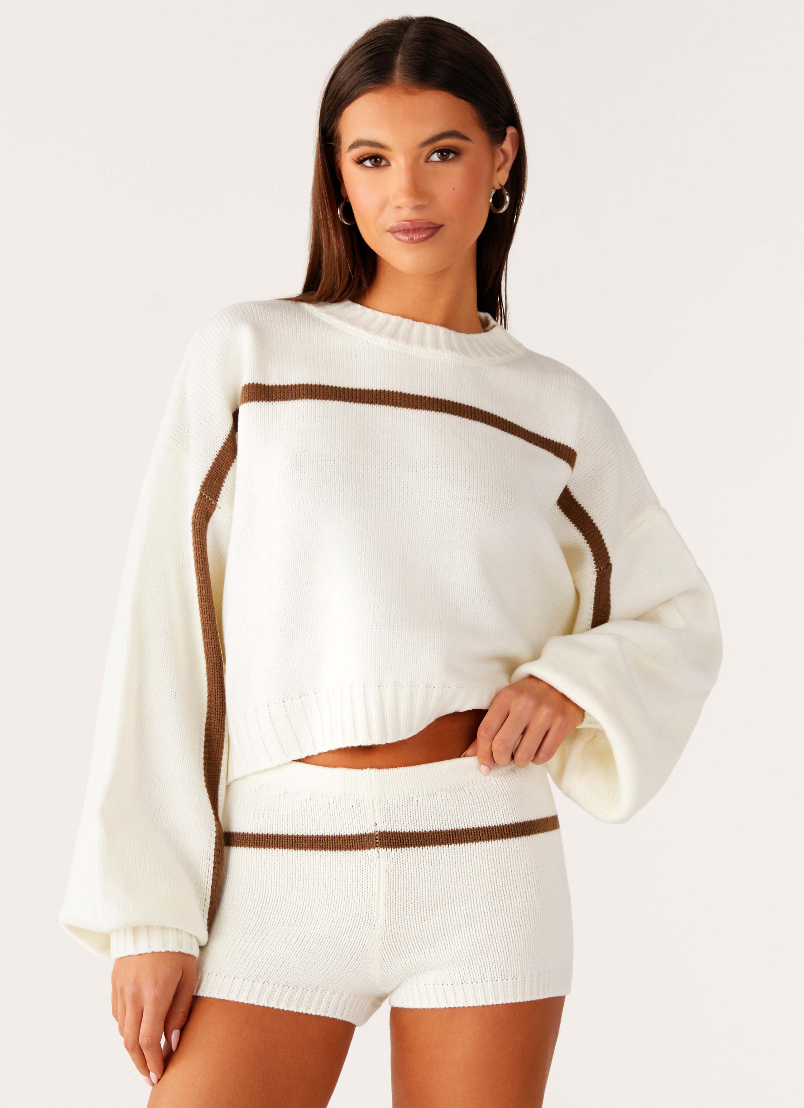 Paolo Knit Short - Off White - Image 6