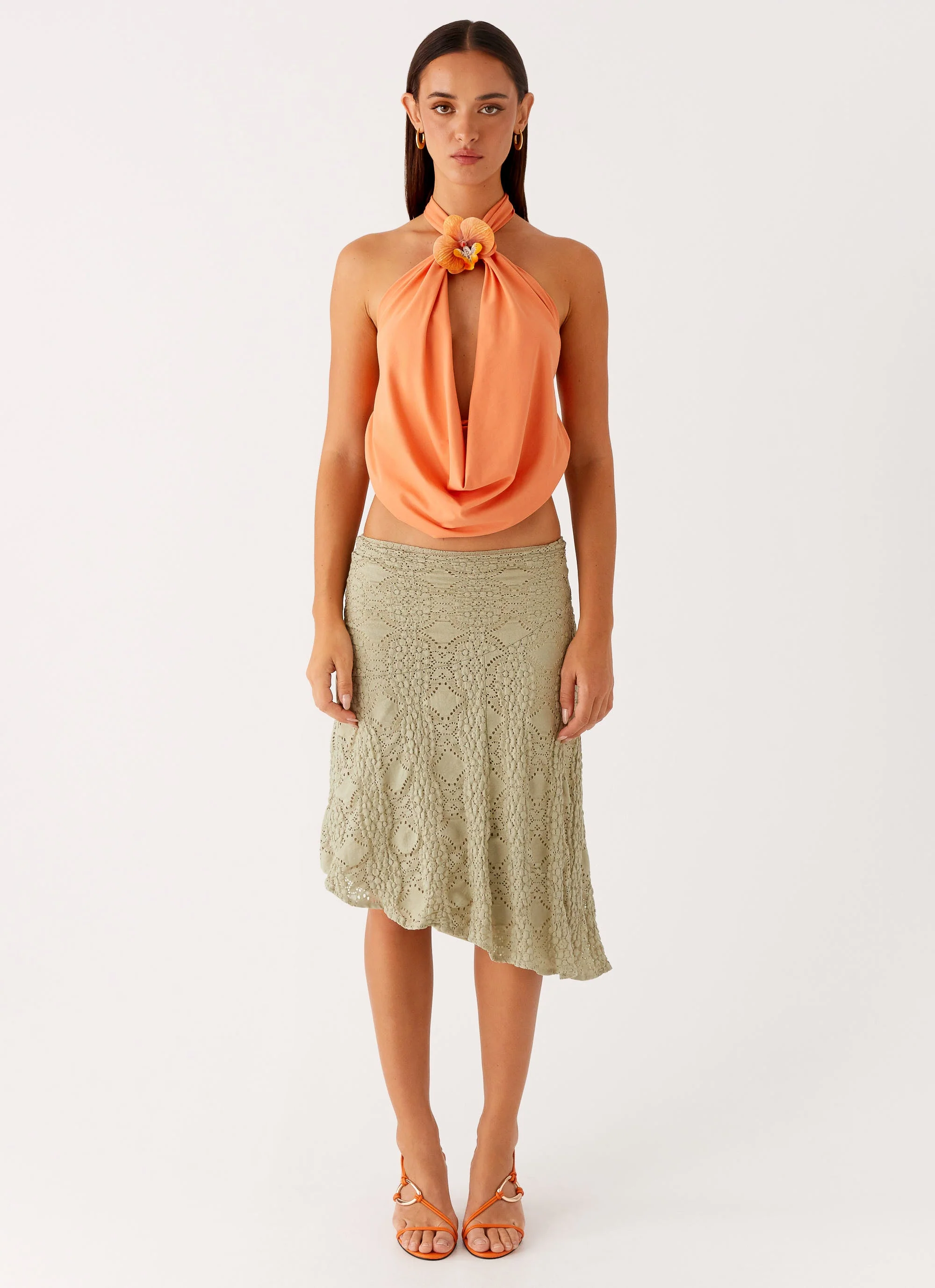 Paradisa Top - Orange - Image 6