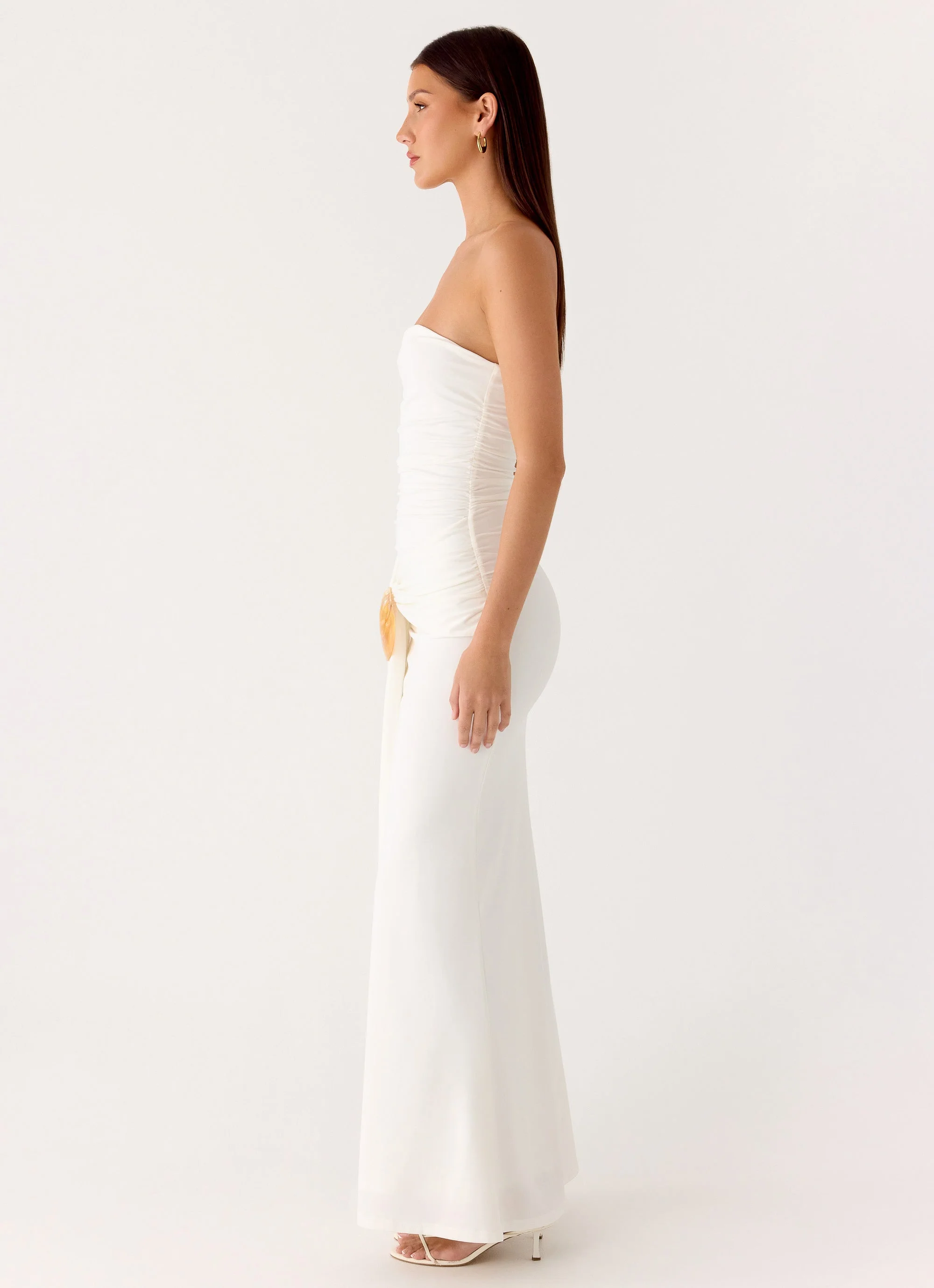 Party After Party Shell Maxi Dress - White - Image 2