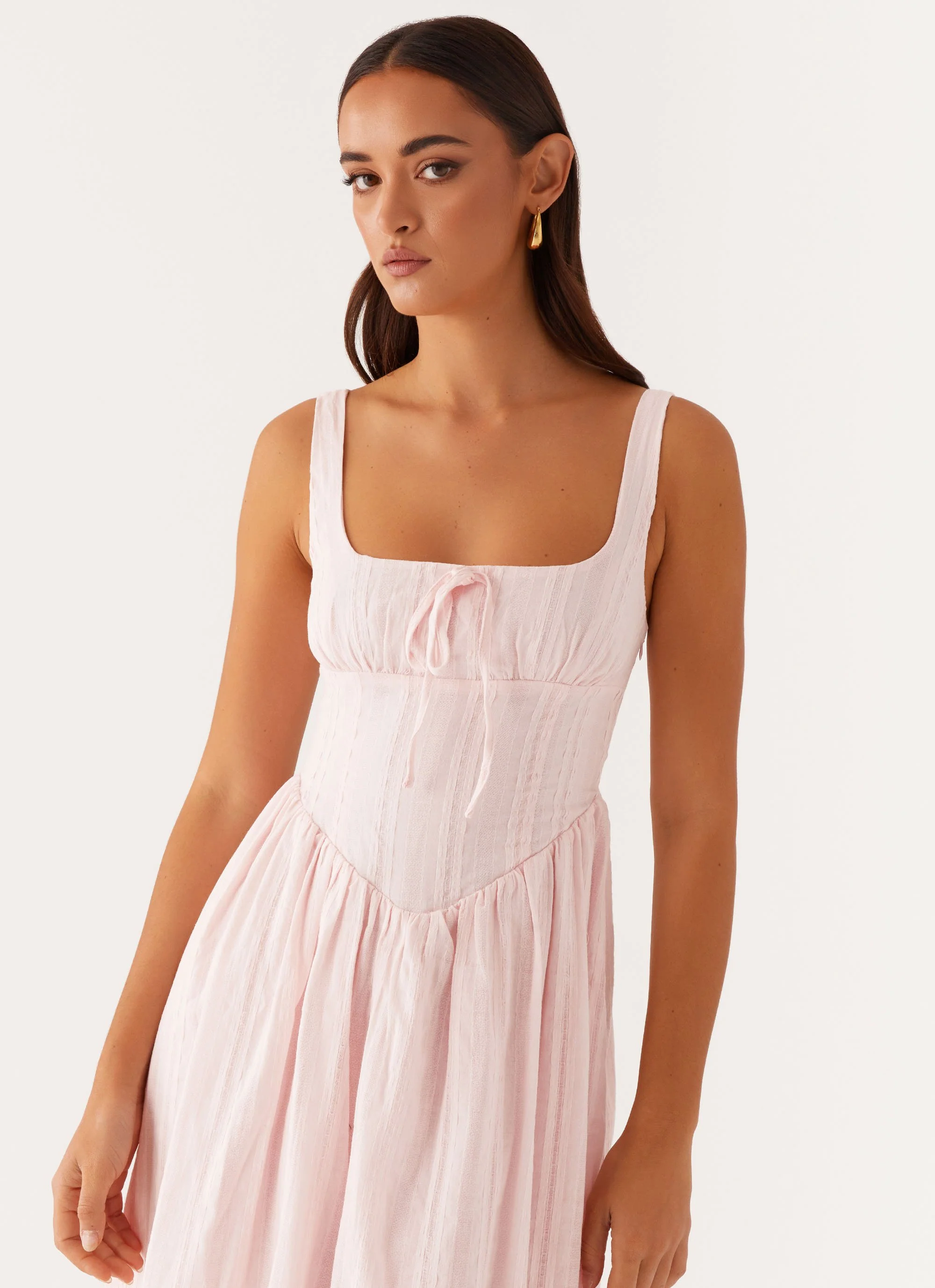 Pascuelle Midi Dress - Pink - Image 6