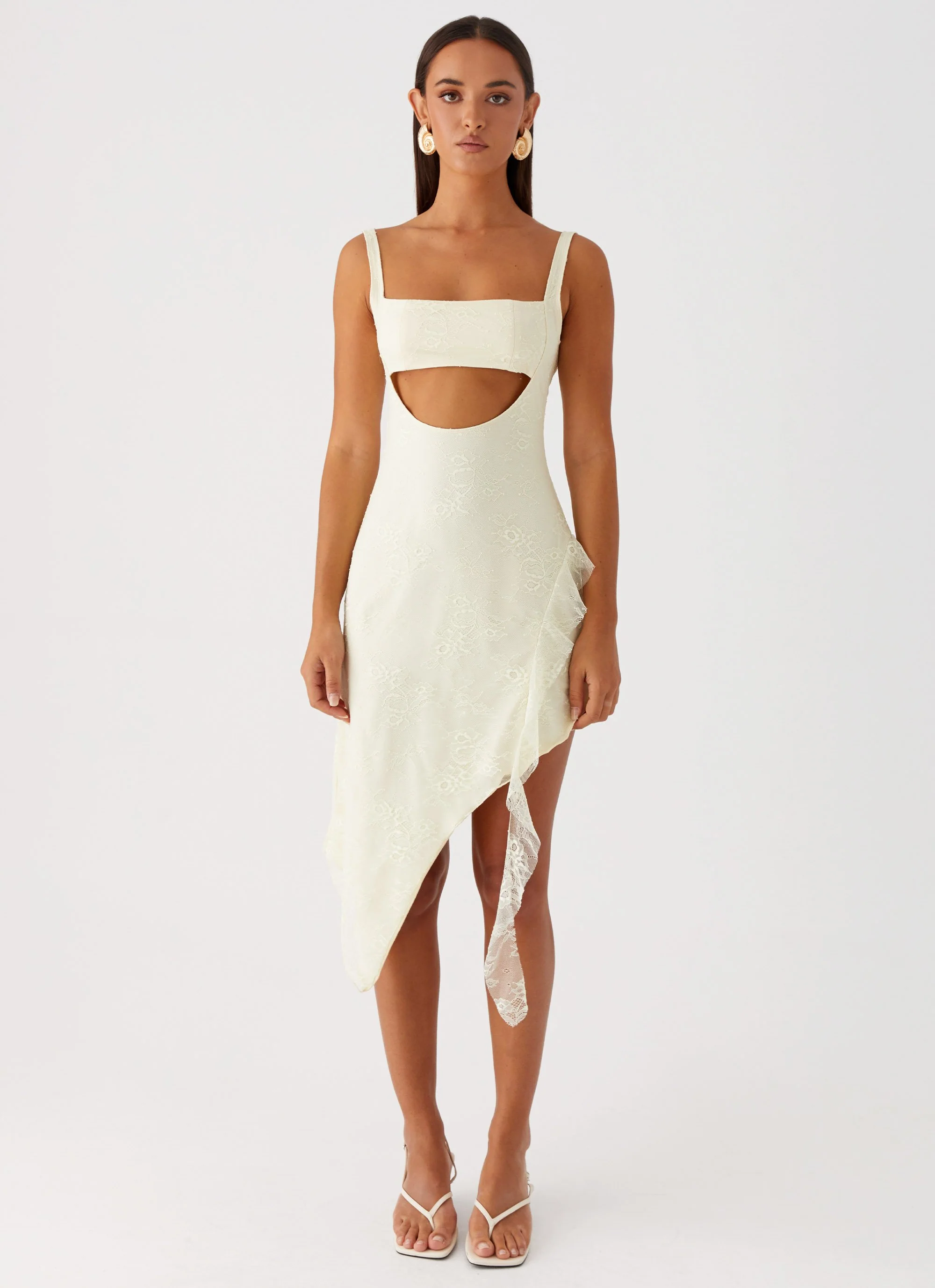 Patricia Midi Dress - Yellow - Image 2
