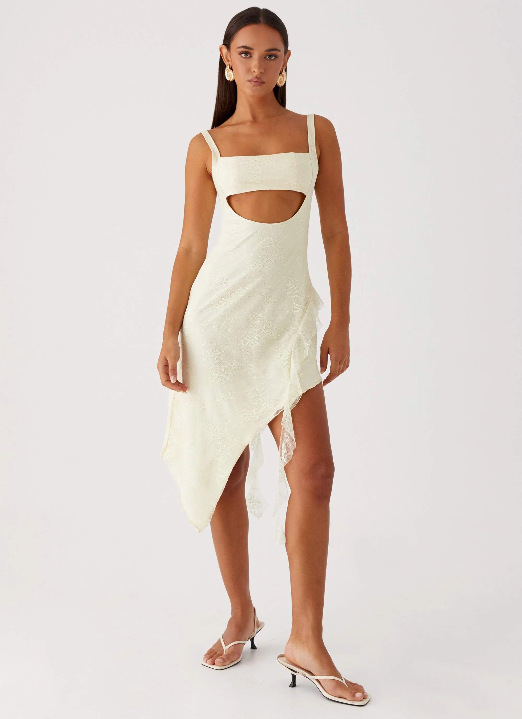 Patricia Midi Dress - Yellow - Image 5