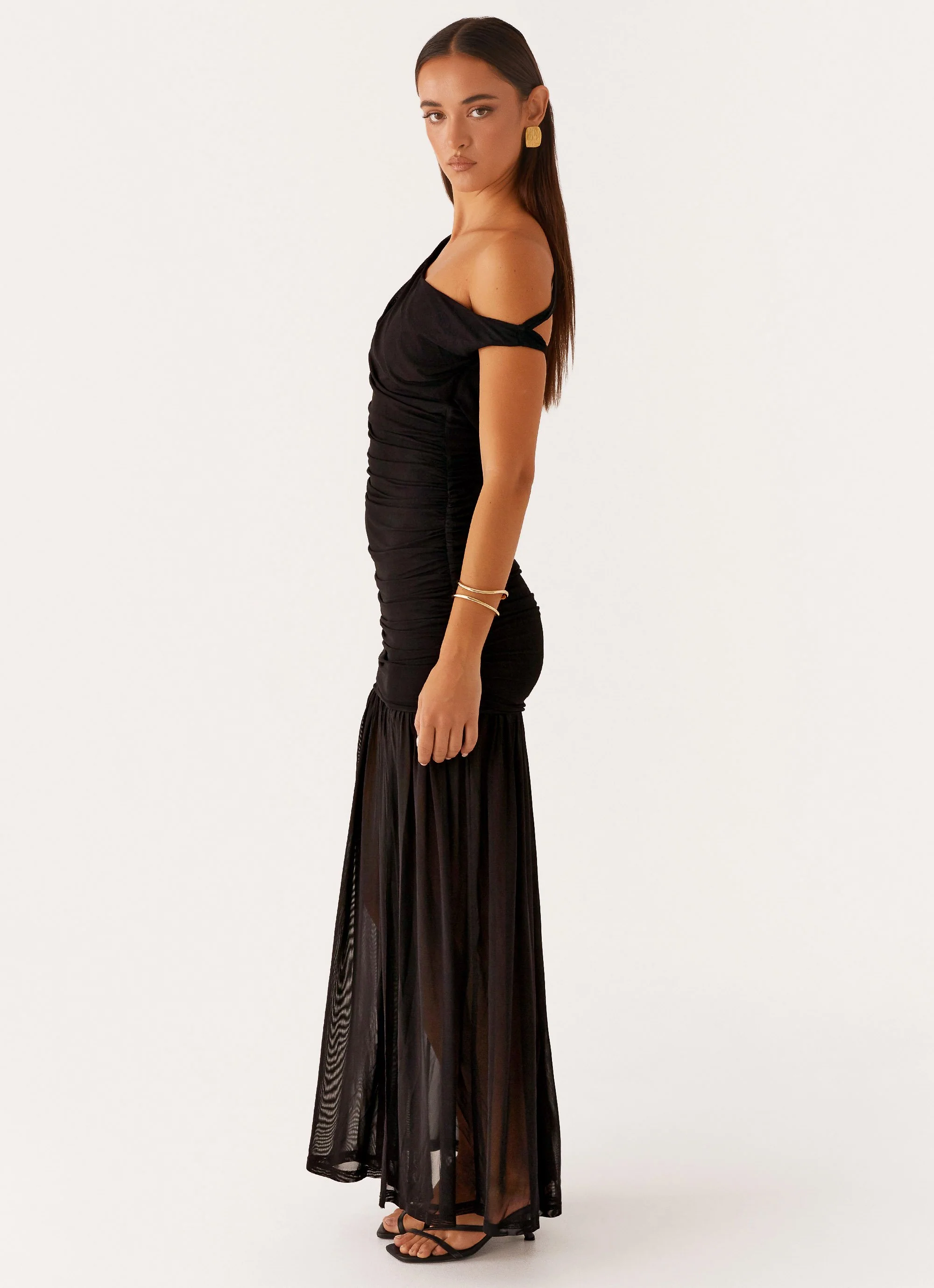 Pavilion Maxi Dress - Black - Image 3