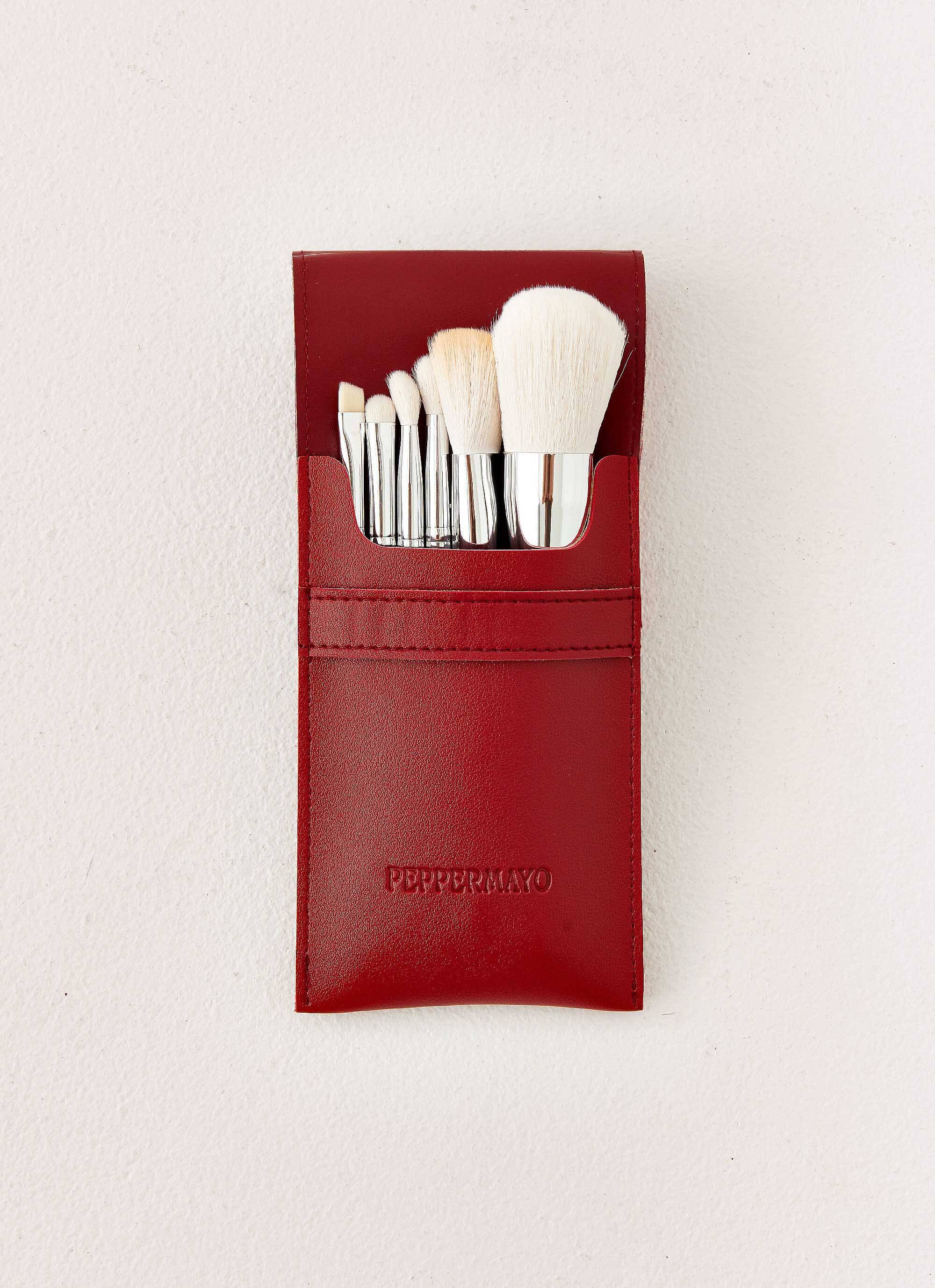 Peppermayo Makeup Brushes - Red - Image 3