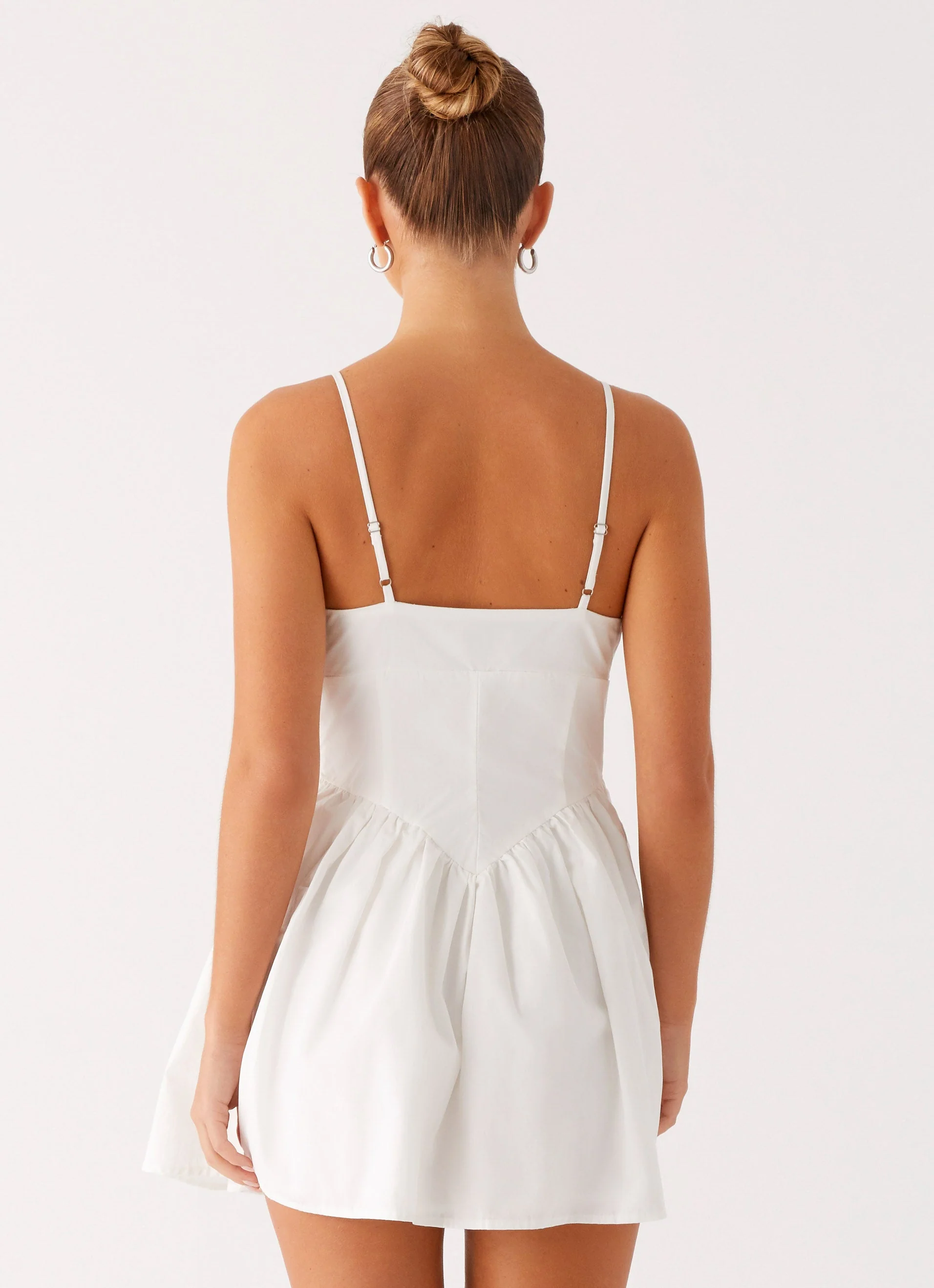 Phillipa Mini Dress - White - Image 4