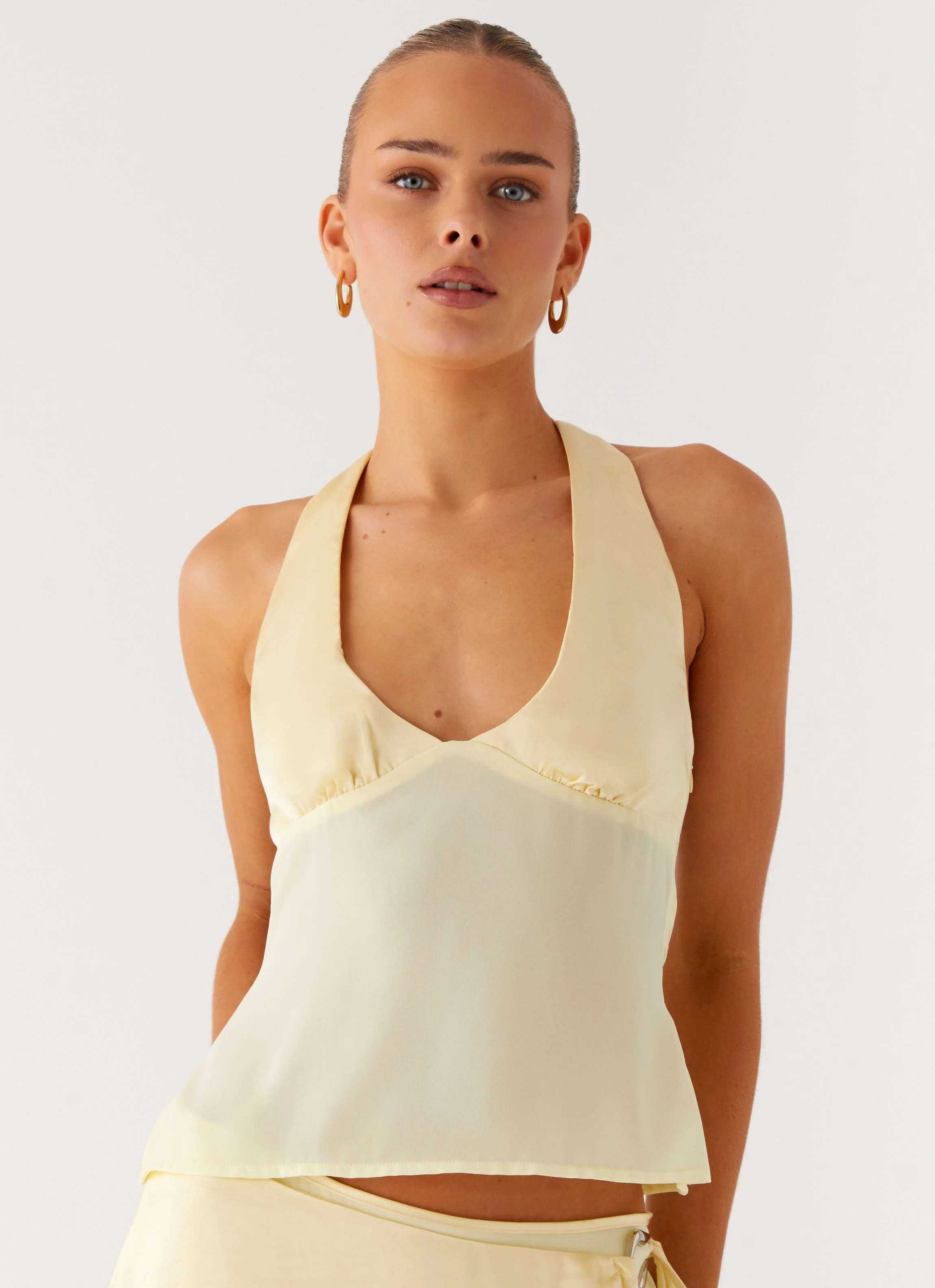 Pollie Halter Top - Yellow - Image 5
