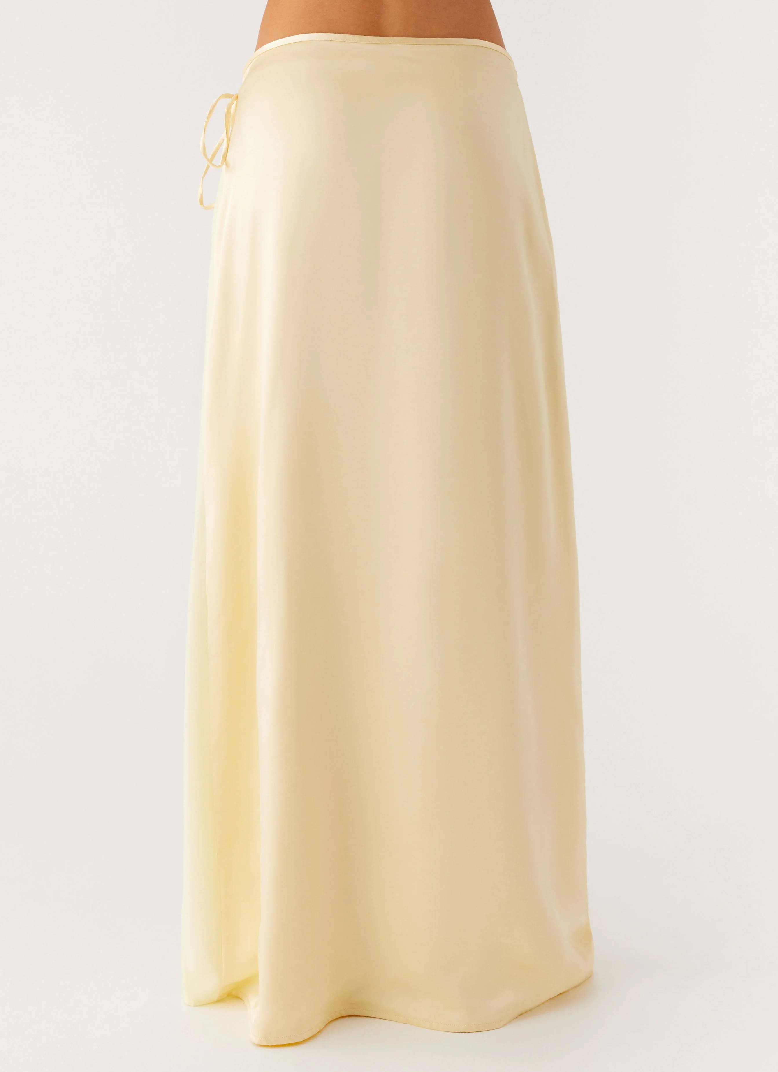 Pollie Maxi Skirt - Yellow - Image 4