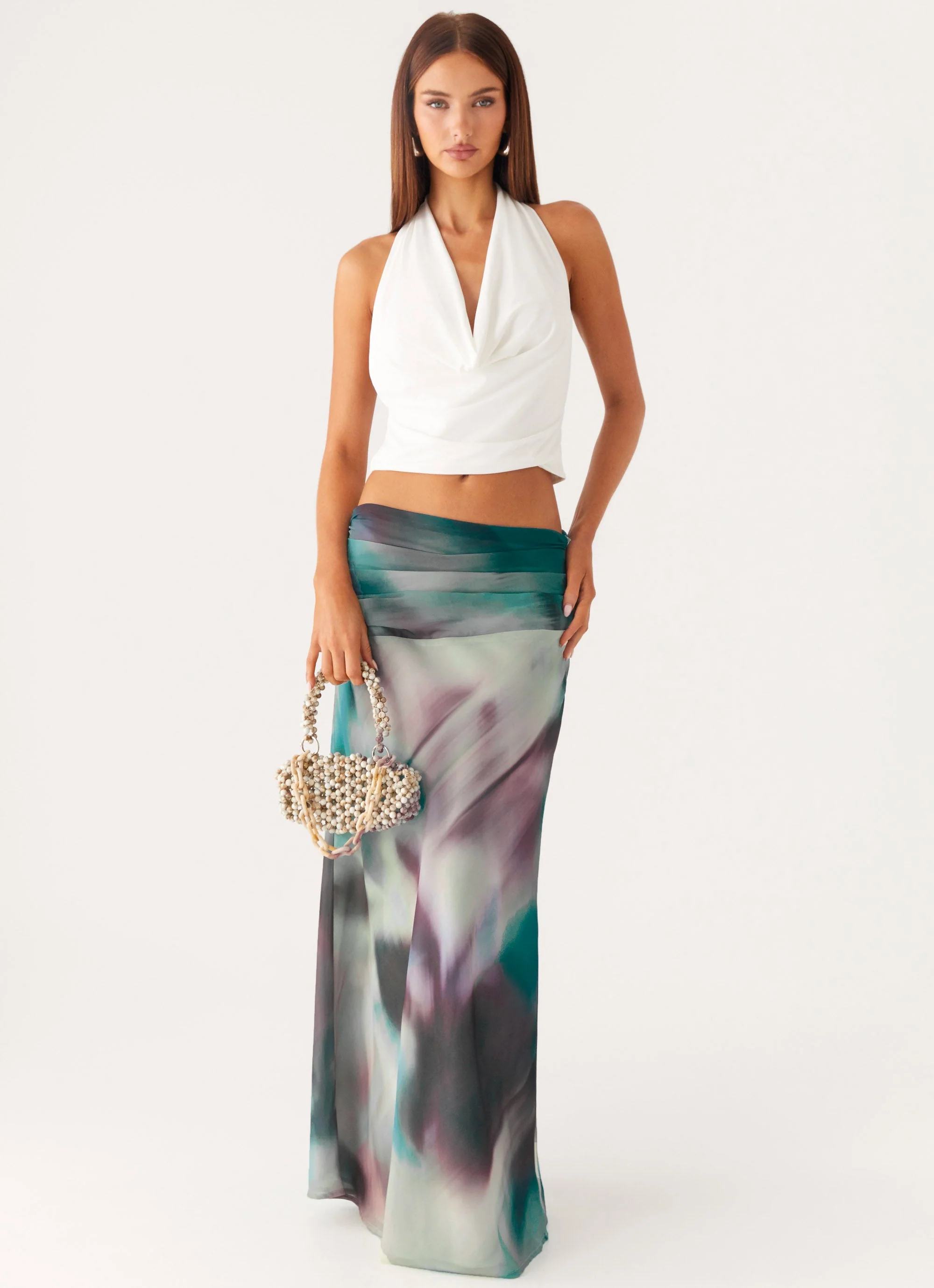 Poolside Muse Beaded Bag - Ivory - Image 4