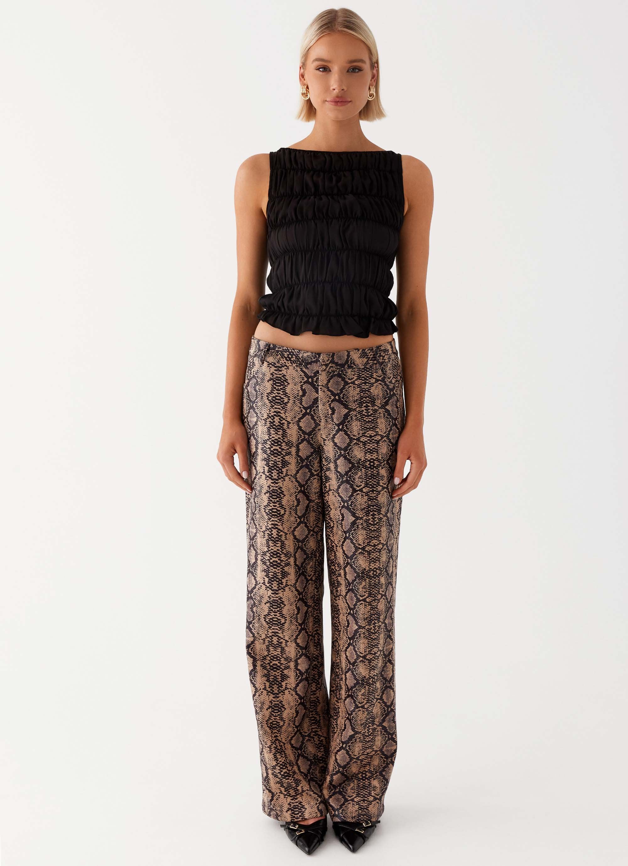 Presley Slim Fit Pants - Snake - Image 2