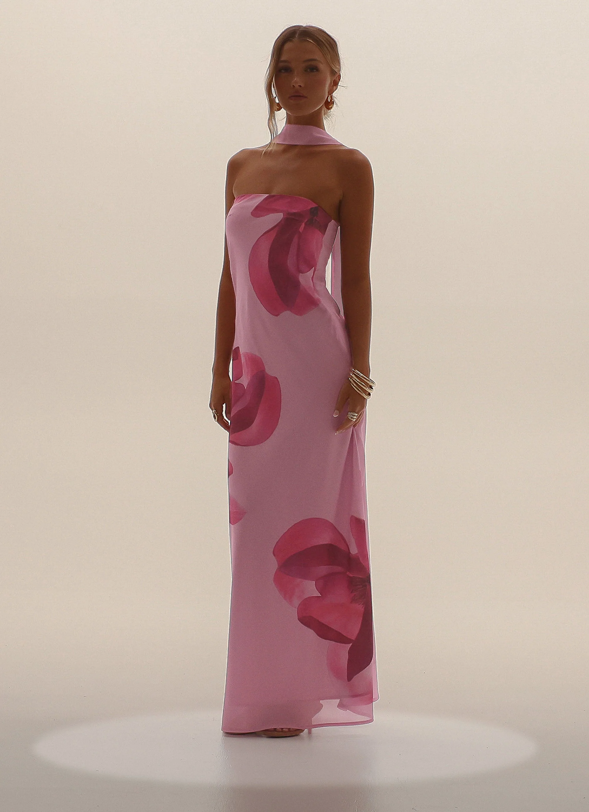 Prim Maxi Dress - Pastel Pink - Image 7
