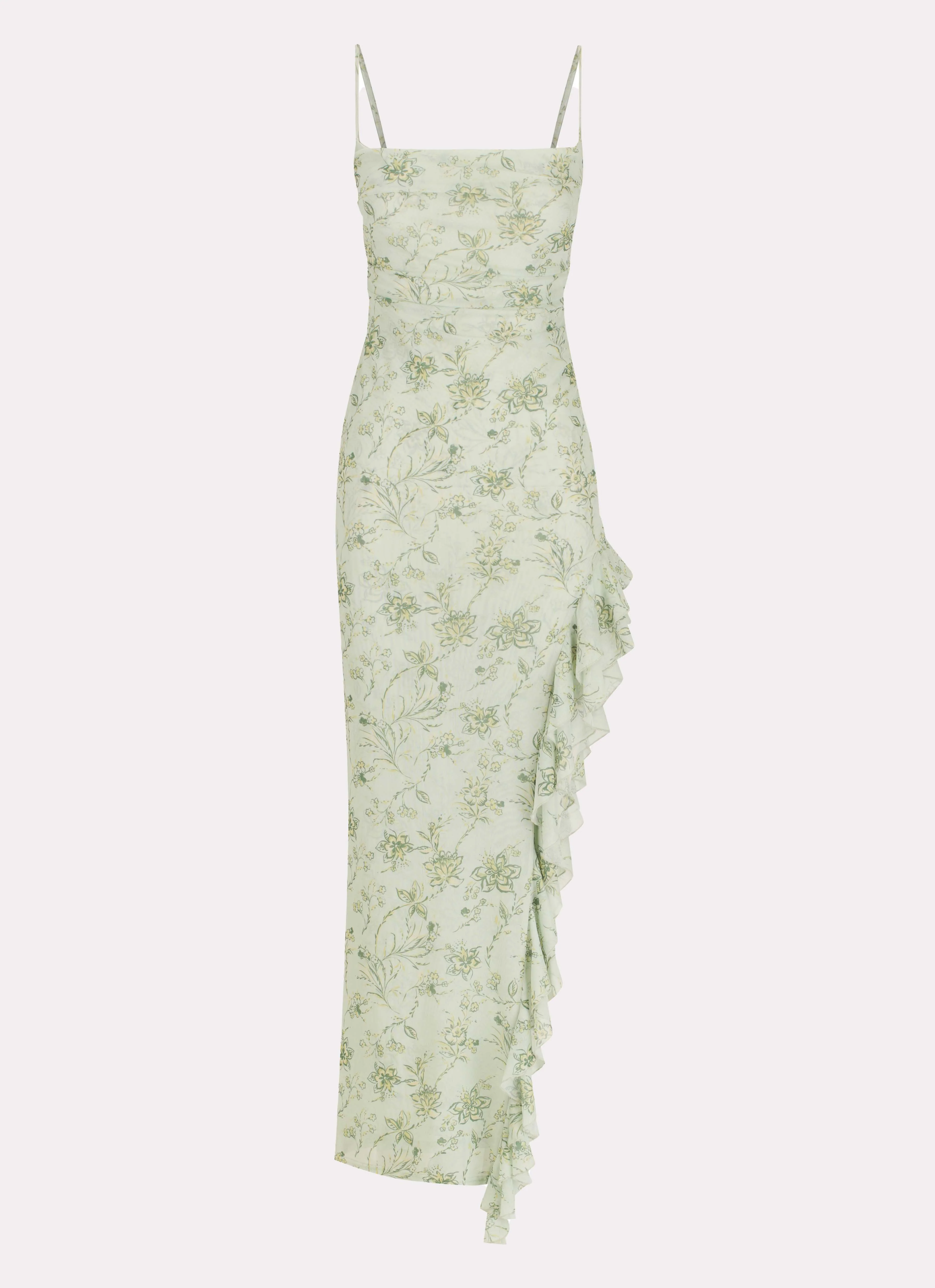 Princessa Maxi Dress - Sage Floral - Image 6