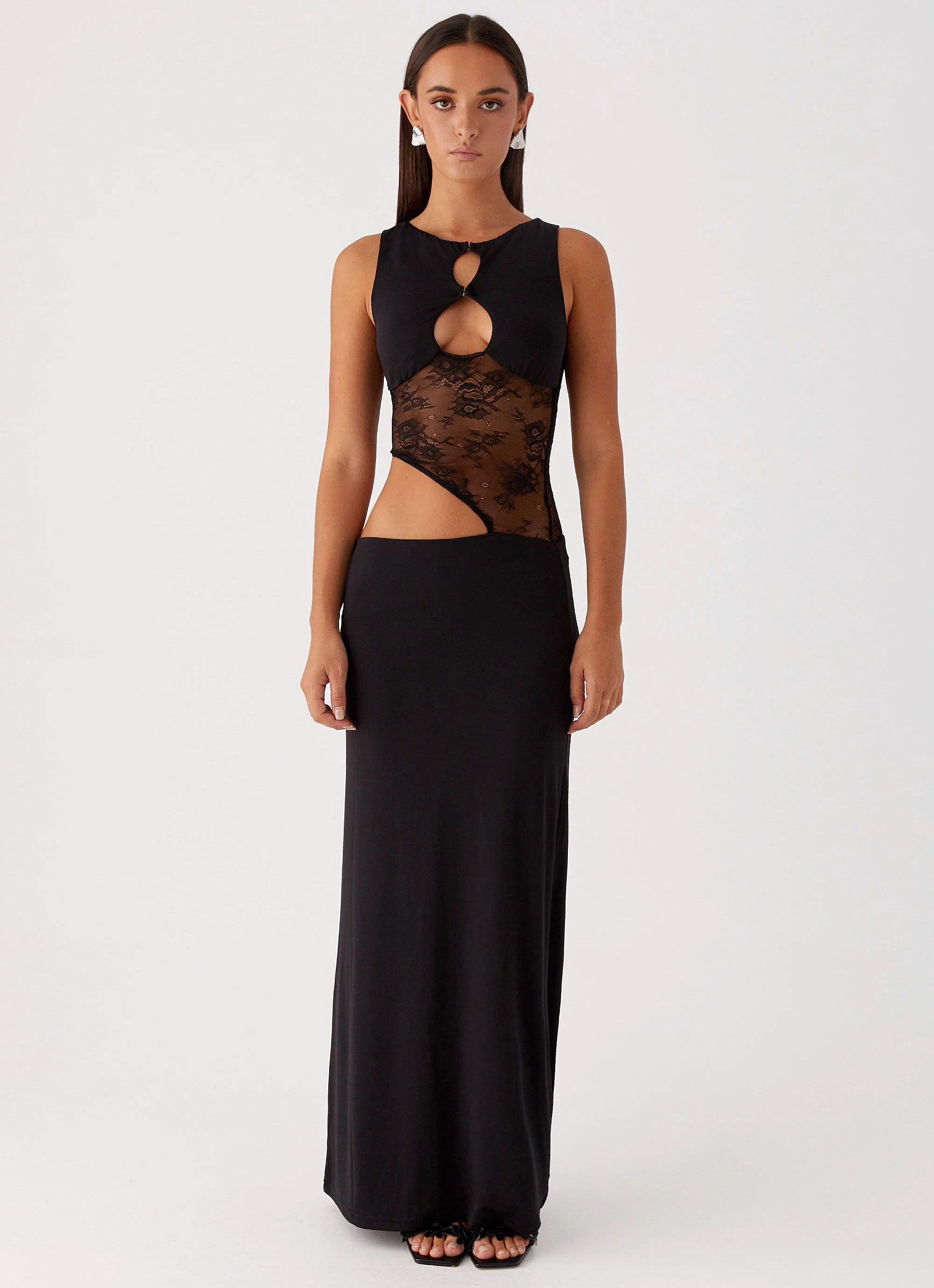 Prophecy Maxi Dress - Black - Image 3