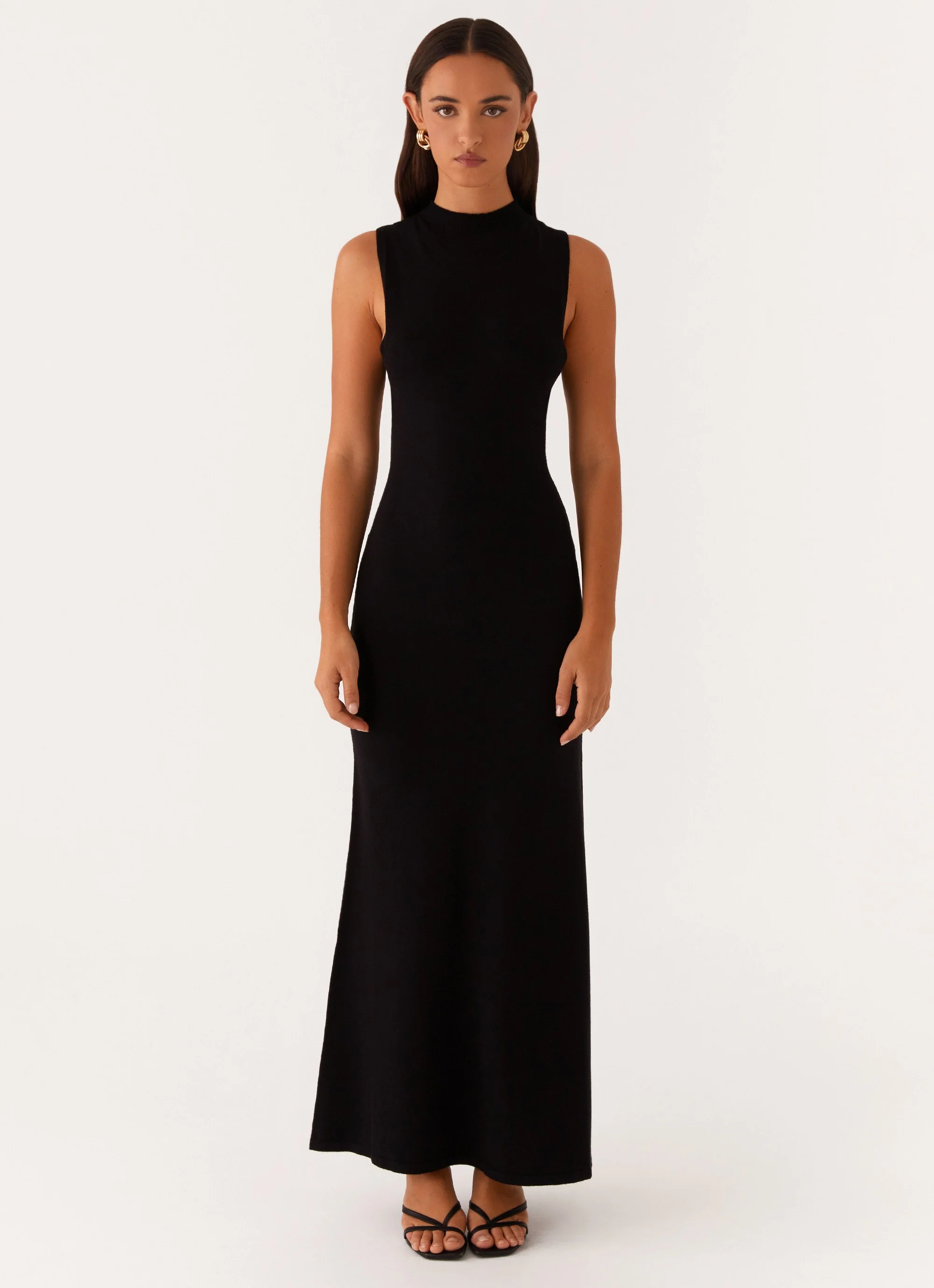 Prove It Knit Maxi Dress - Black - Image 2