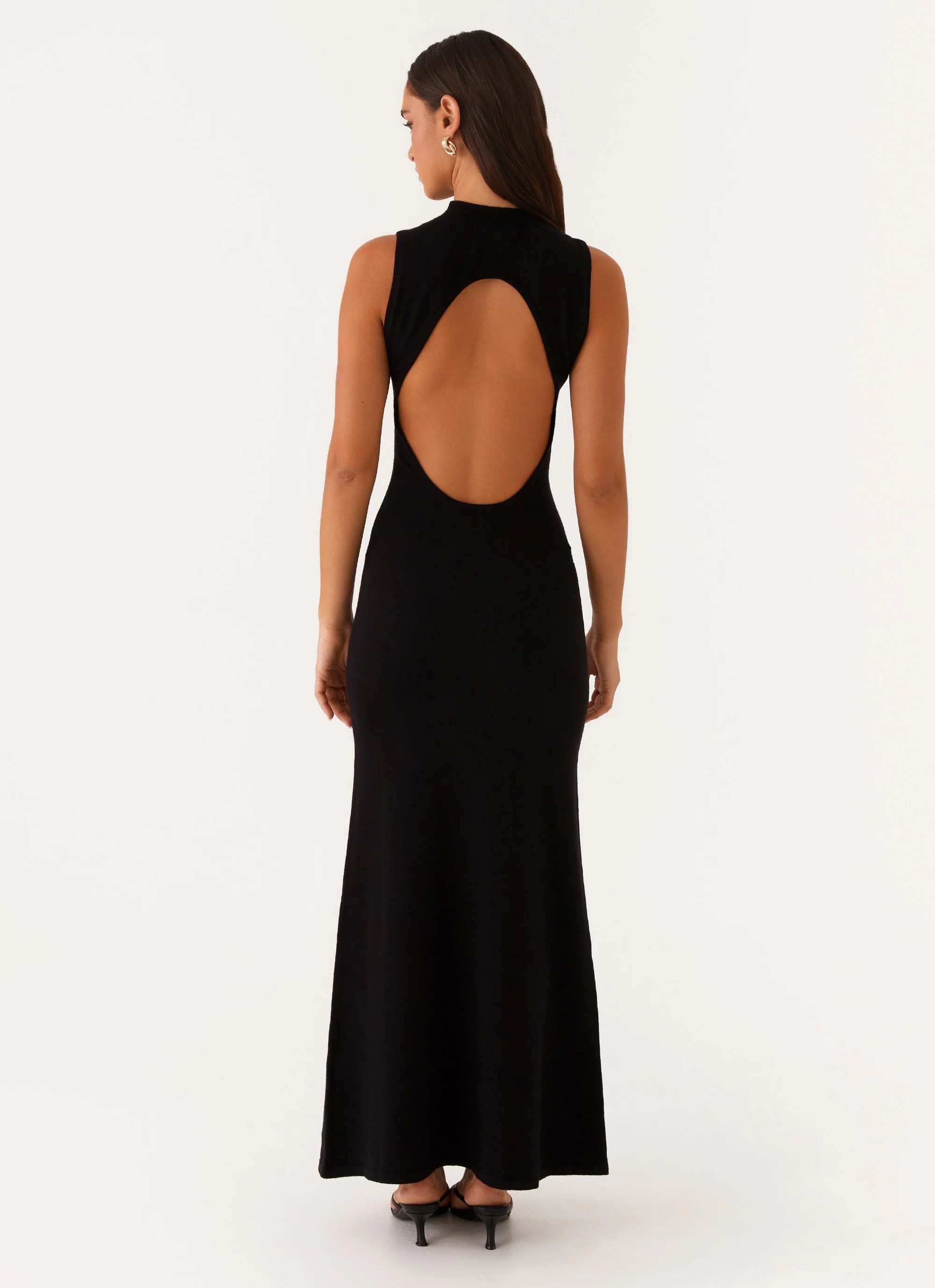 Prove It Knit Maxi Dress - Black - Image 4