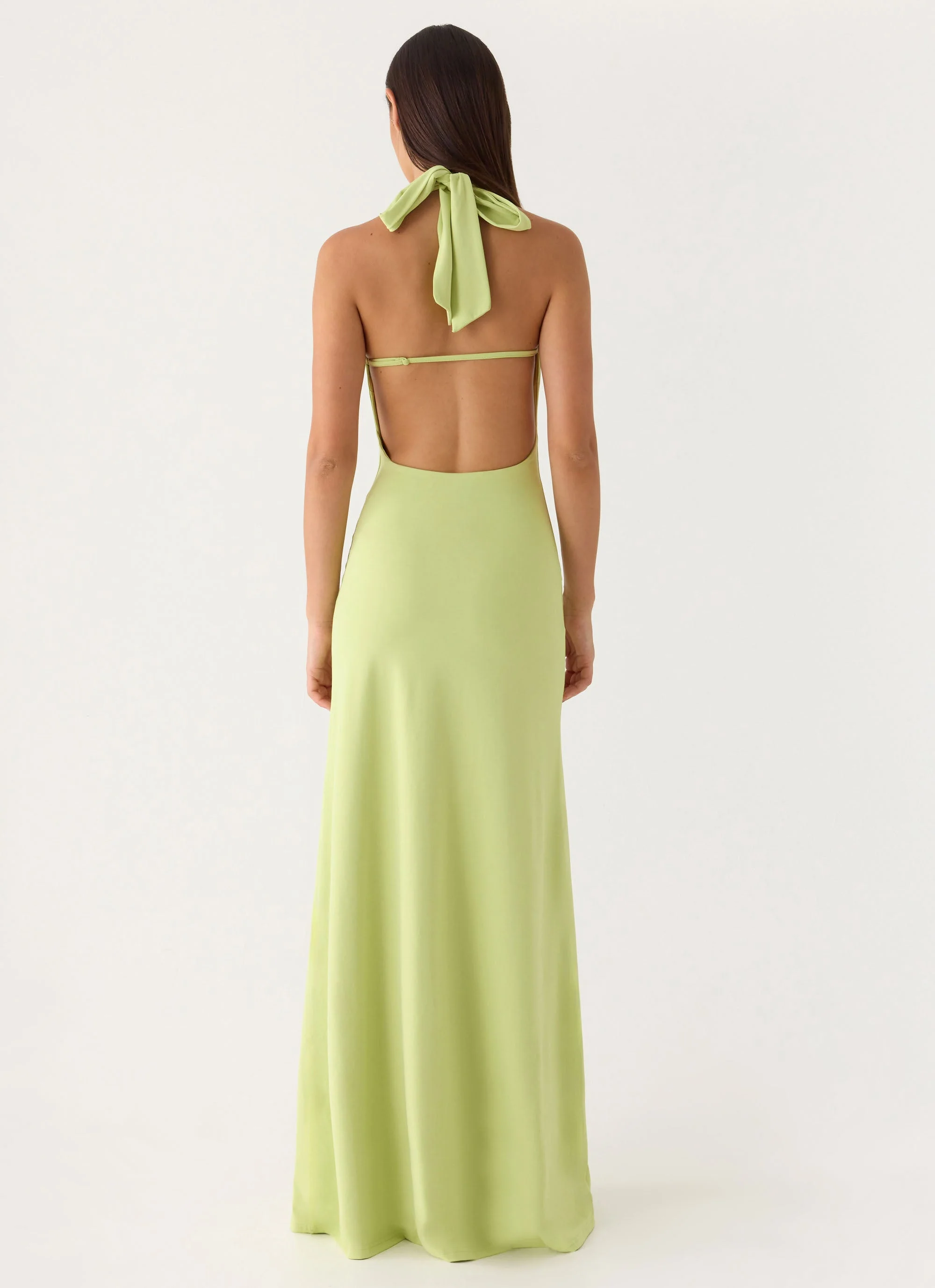 Quaresma Embellished Maxi Dress - Lime - Image 2