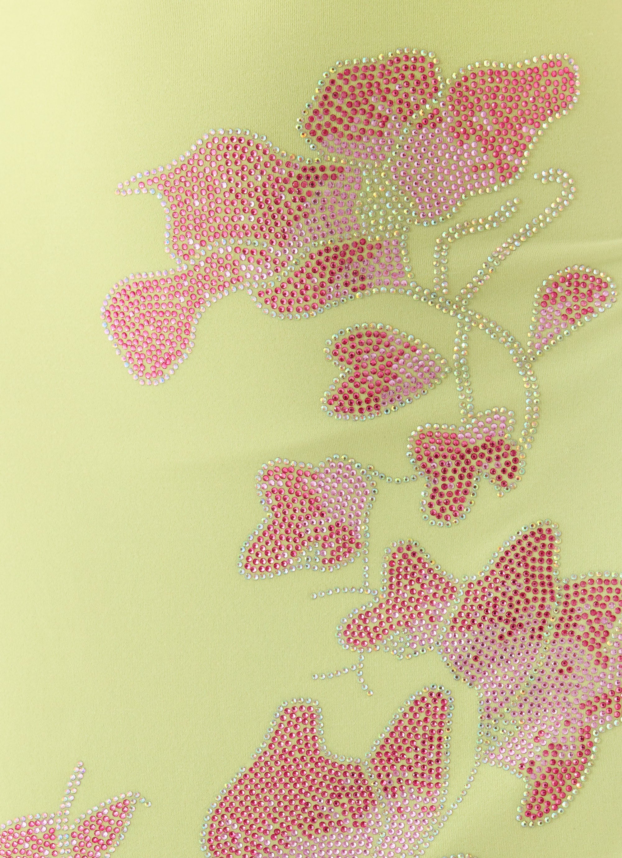 Quaresma Embellished Maxi Dress - Lime - Image 4