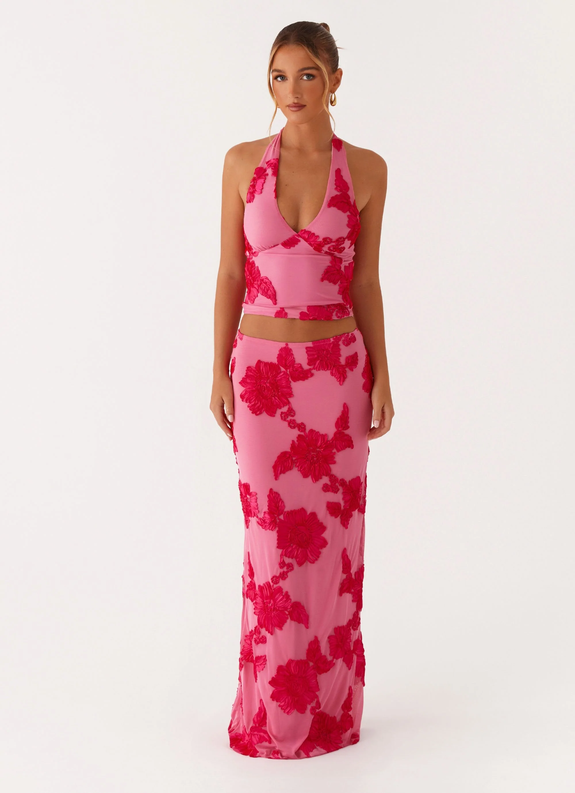 Radiate Maxi Skirt - Pink - Image 3