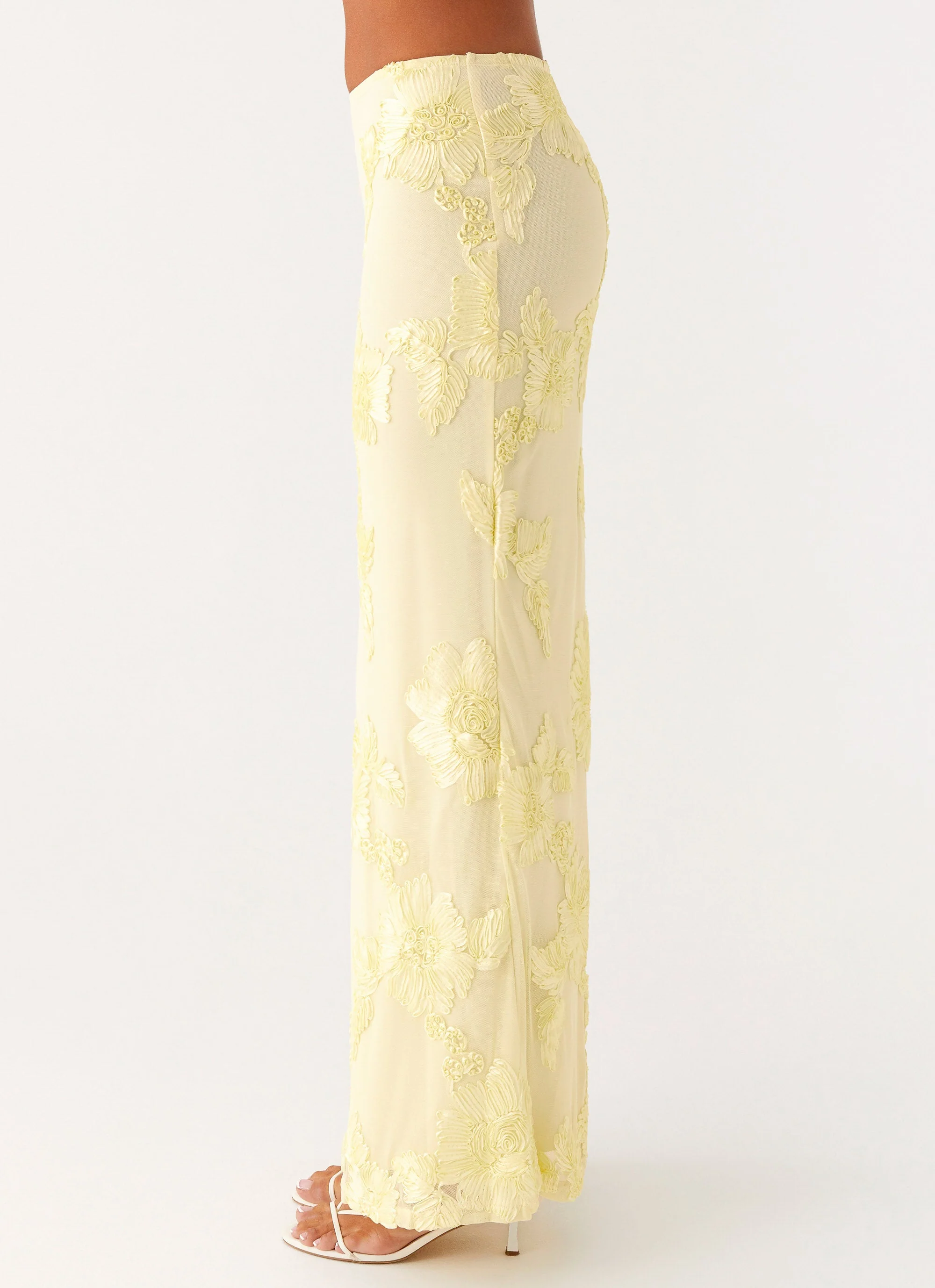 Radiate Maxi Skirt - Yellow - Image 3