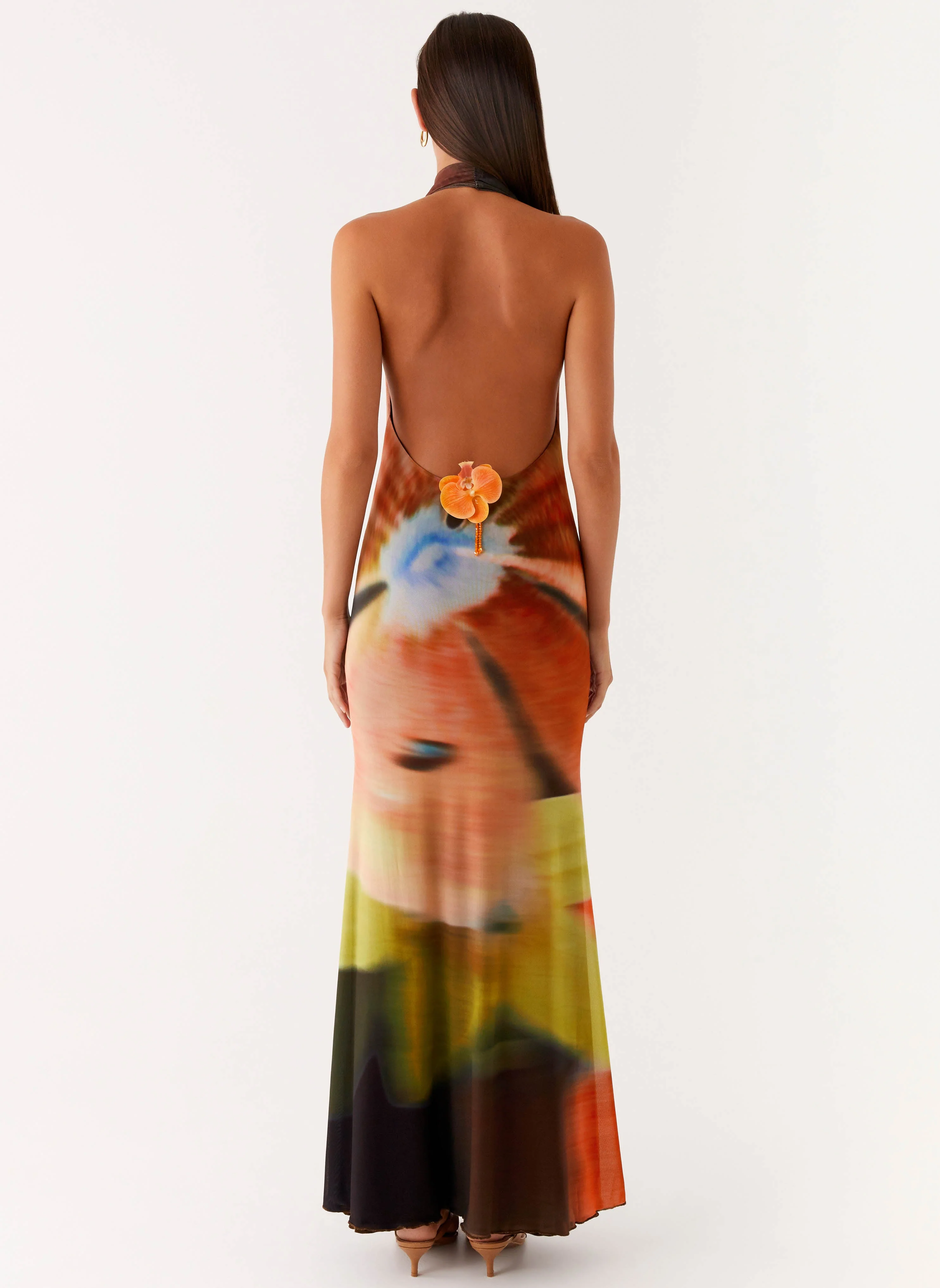 Raellia Maxi Dress - Moody Floral - Image 3