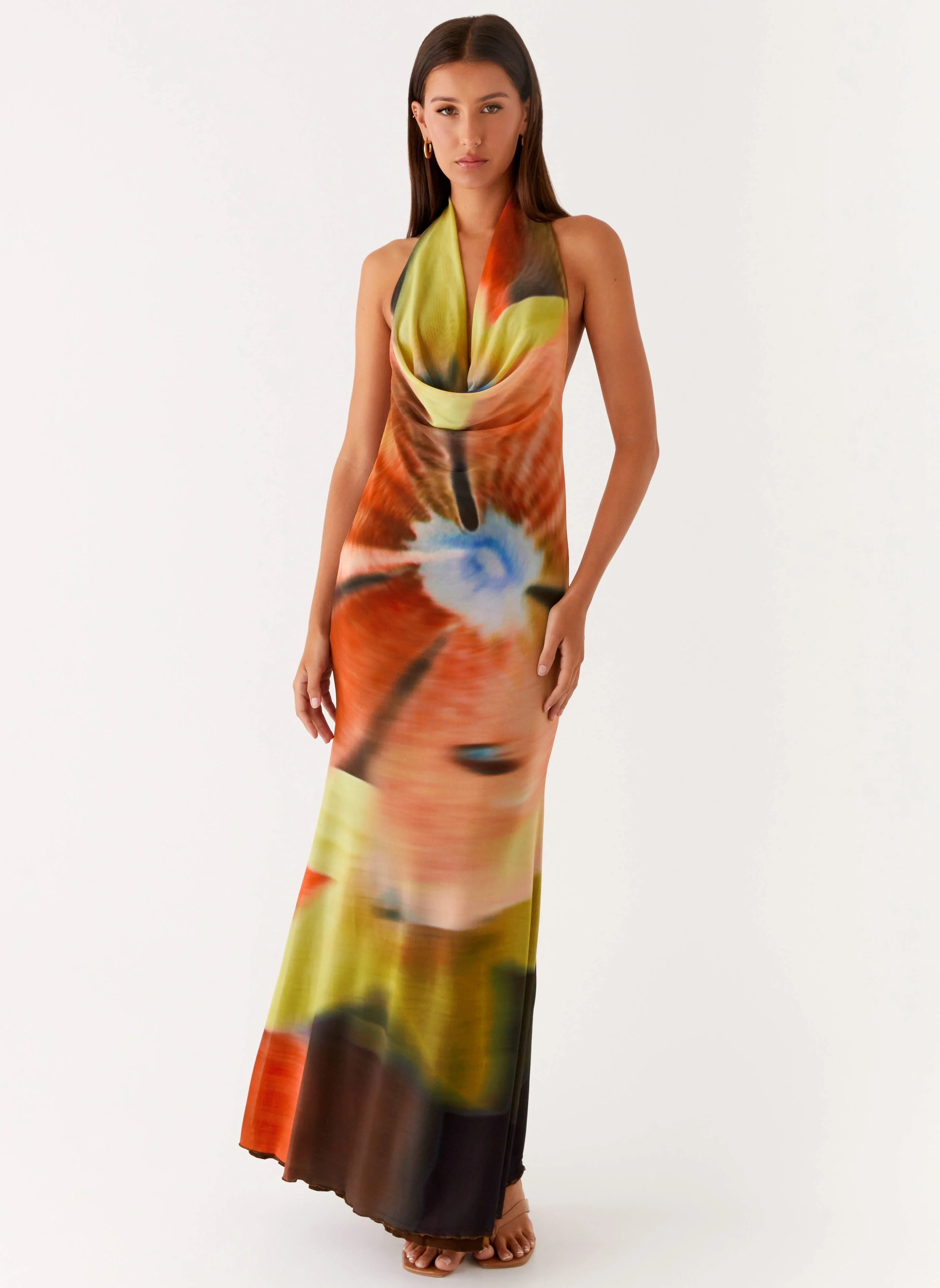 Raellia Maxi Dress - Moody Floral - Image 4