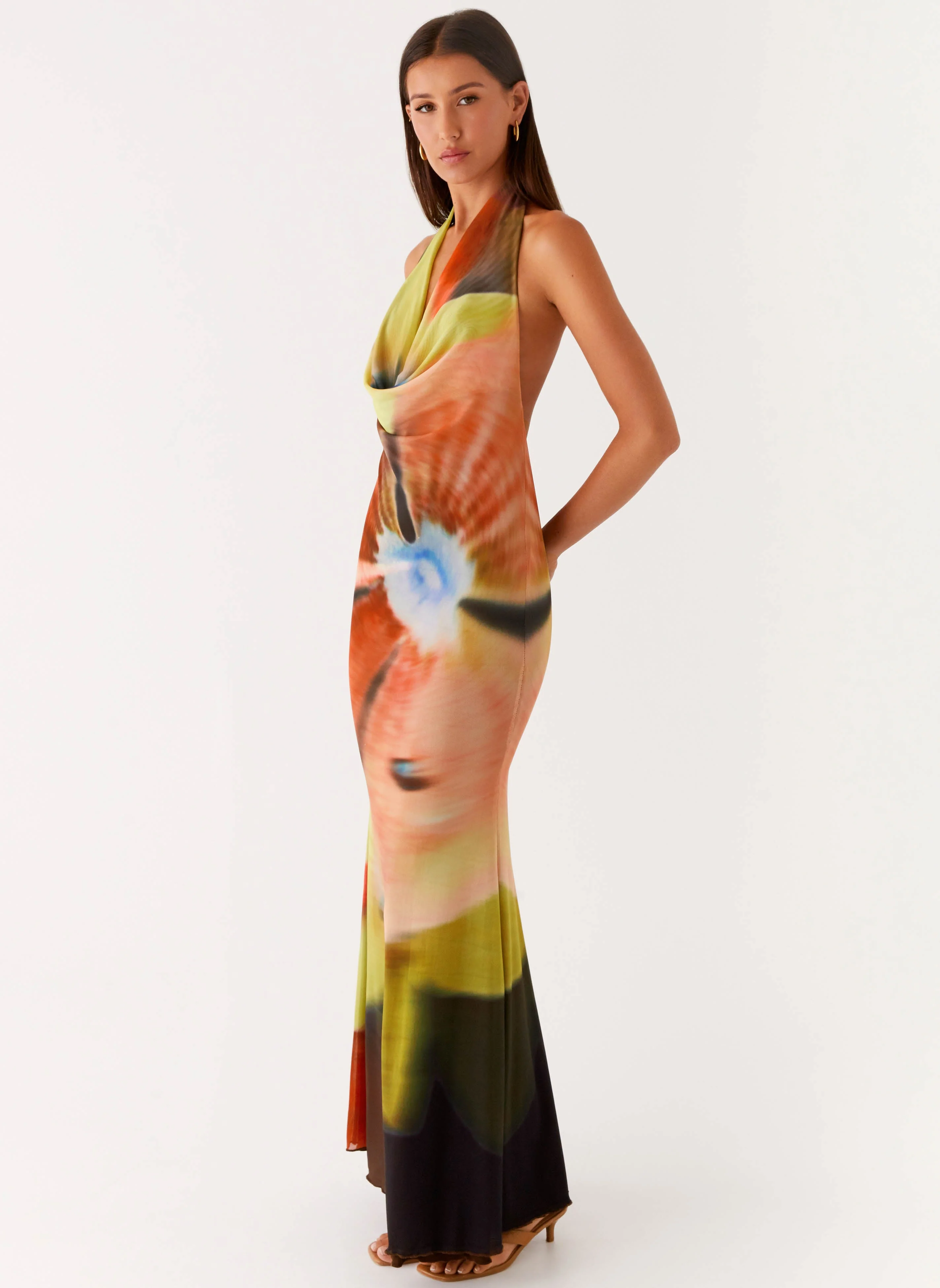 Raellia Maxi Dress - Moody Floral - Image 5