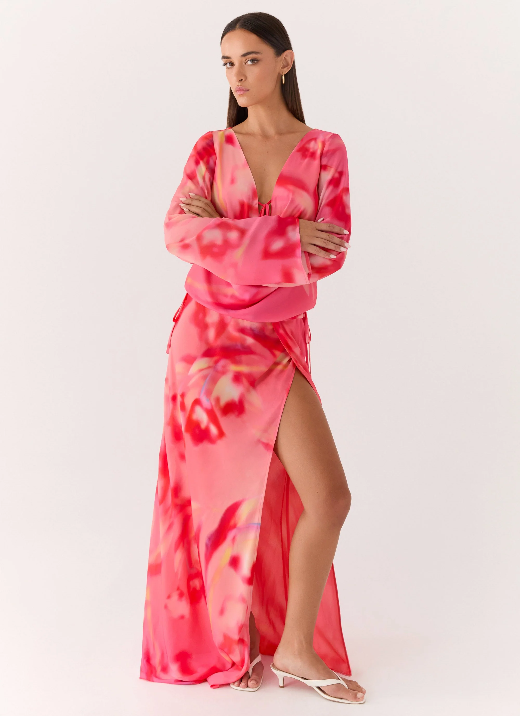 Rafaella Maxi Dress - Sun Blushed Bloom - Image 5