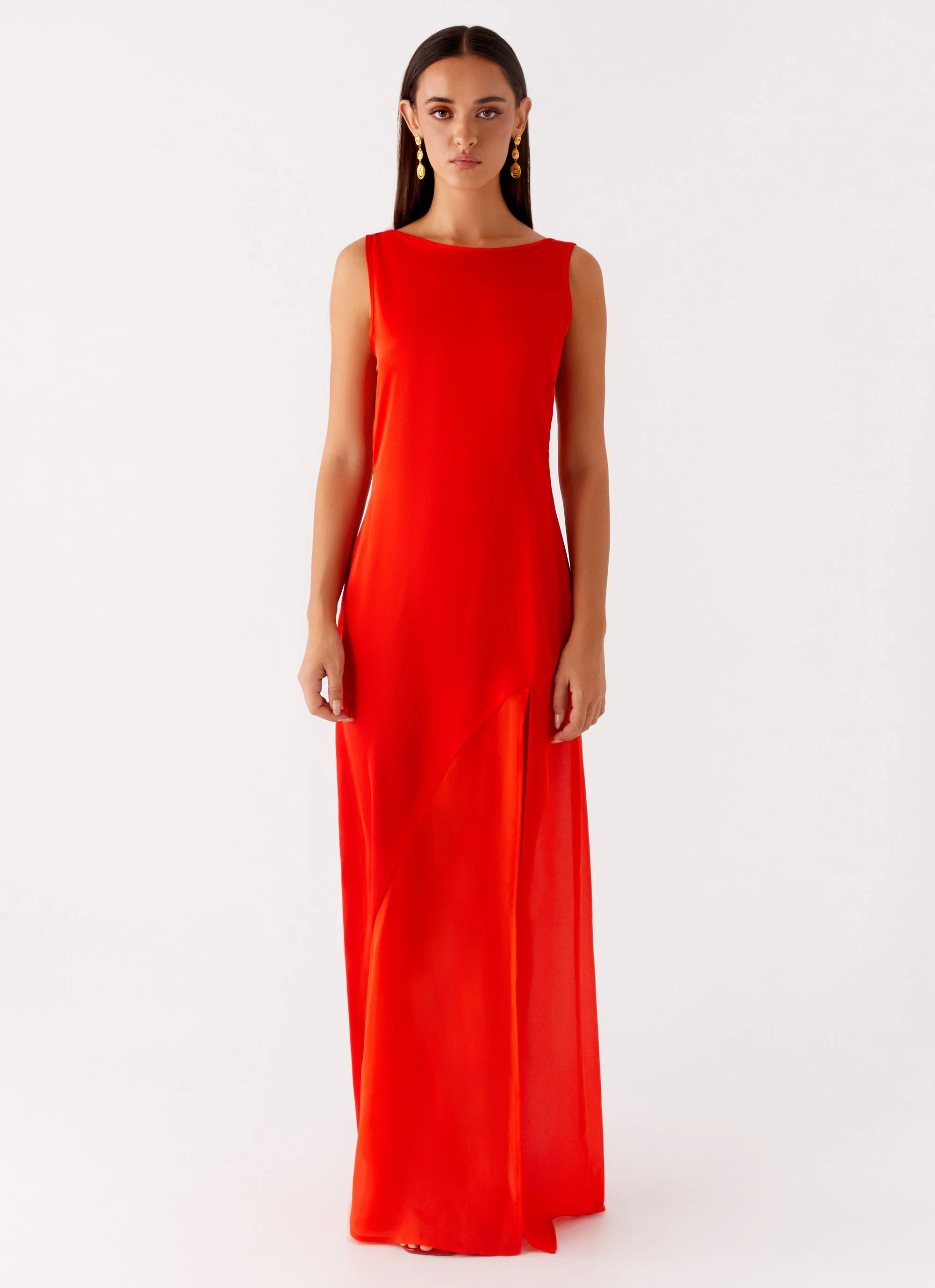 Ramiro Maxi Dress - Red - Image 2