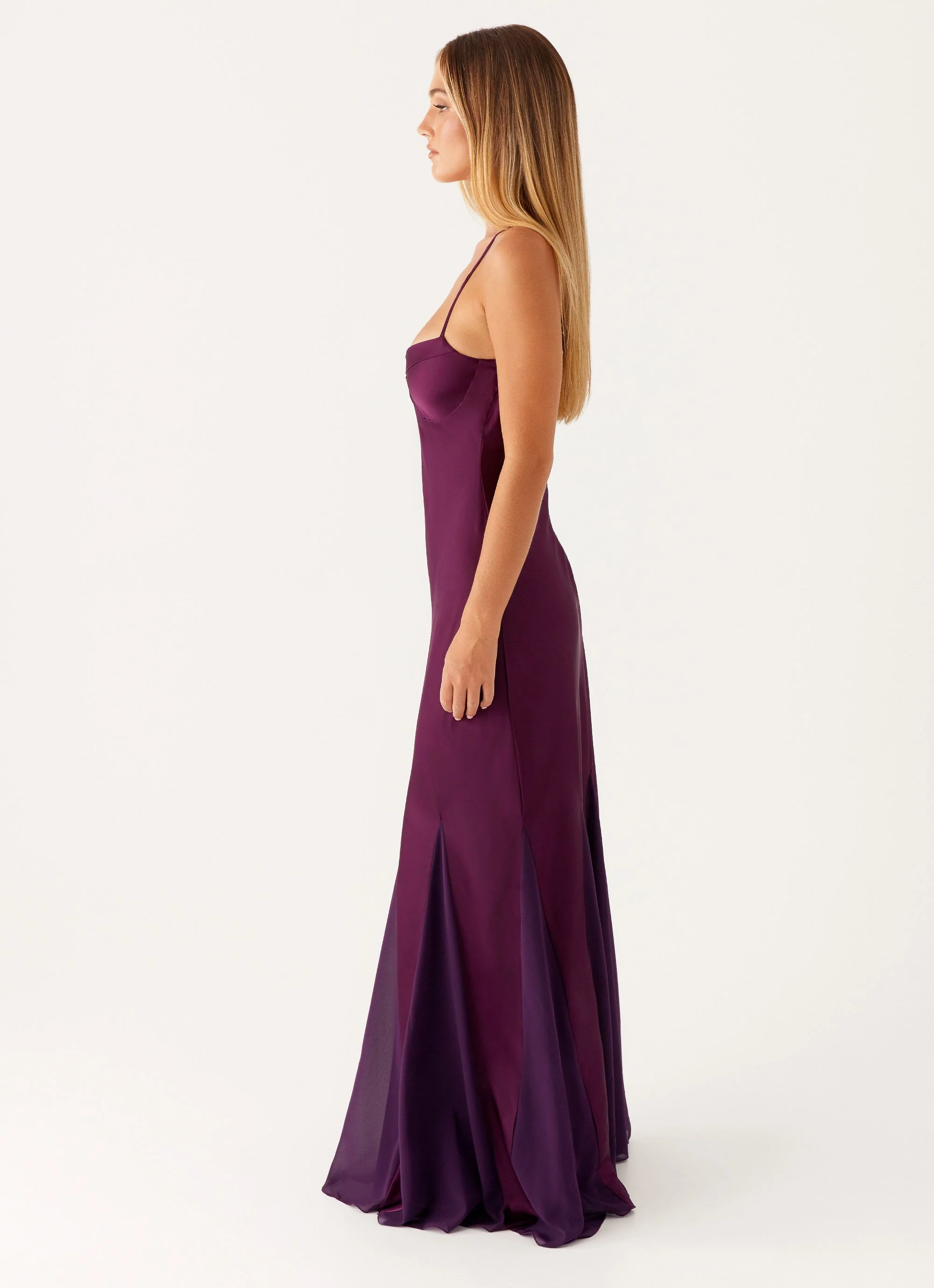 Ravello Maxi Dress - Mulberry - Image 2